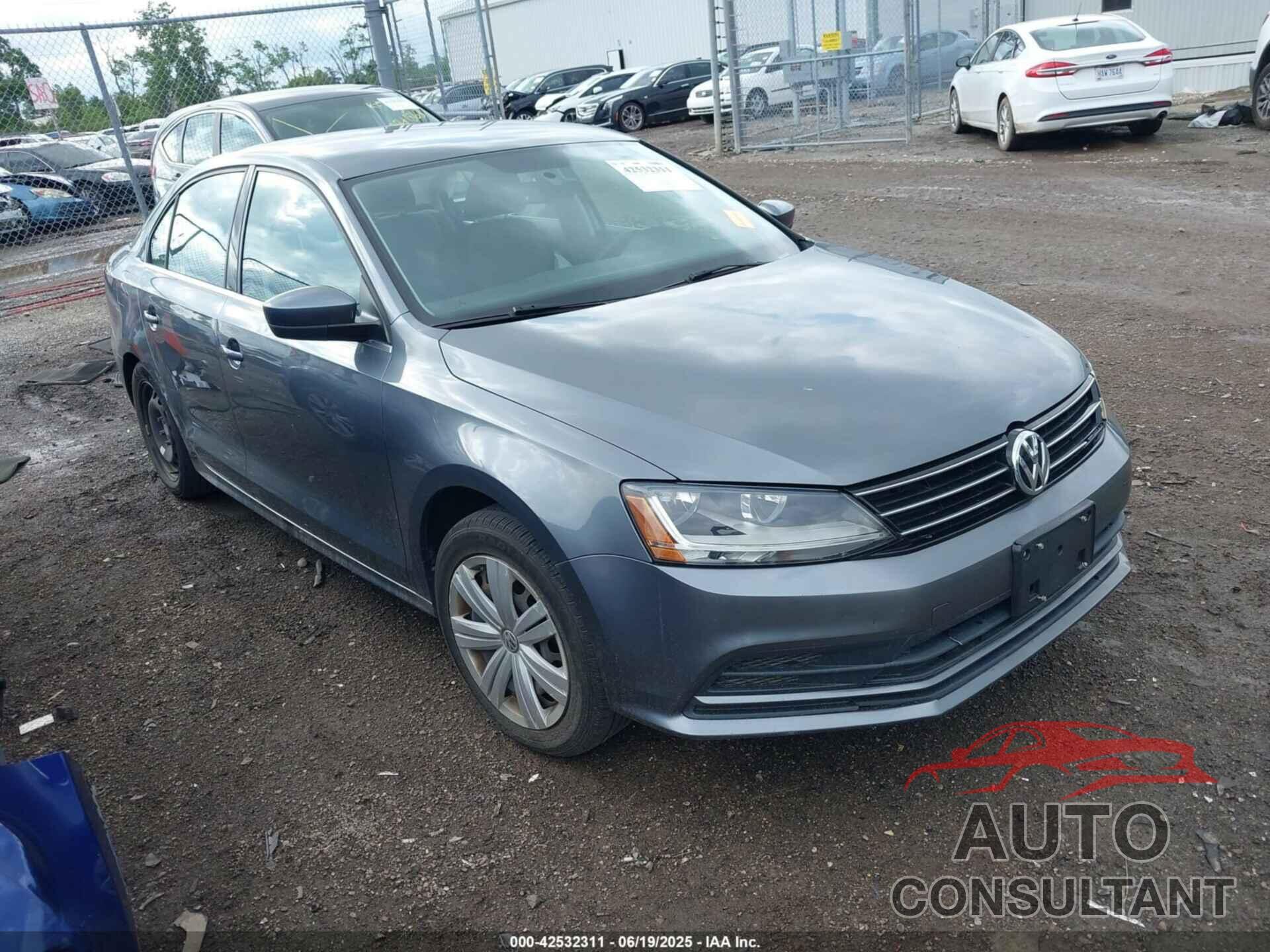 VOLKSWAGEN JETTA 2017 - 3VW2B7AJ8HM379693