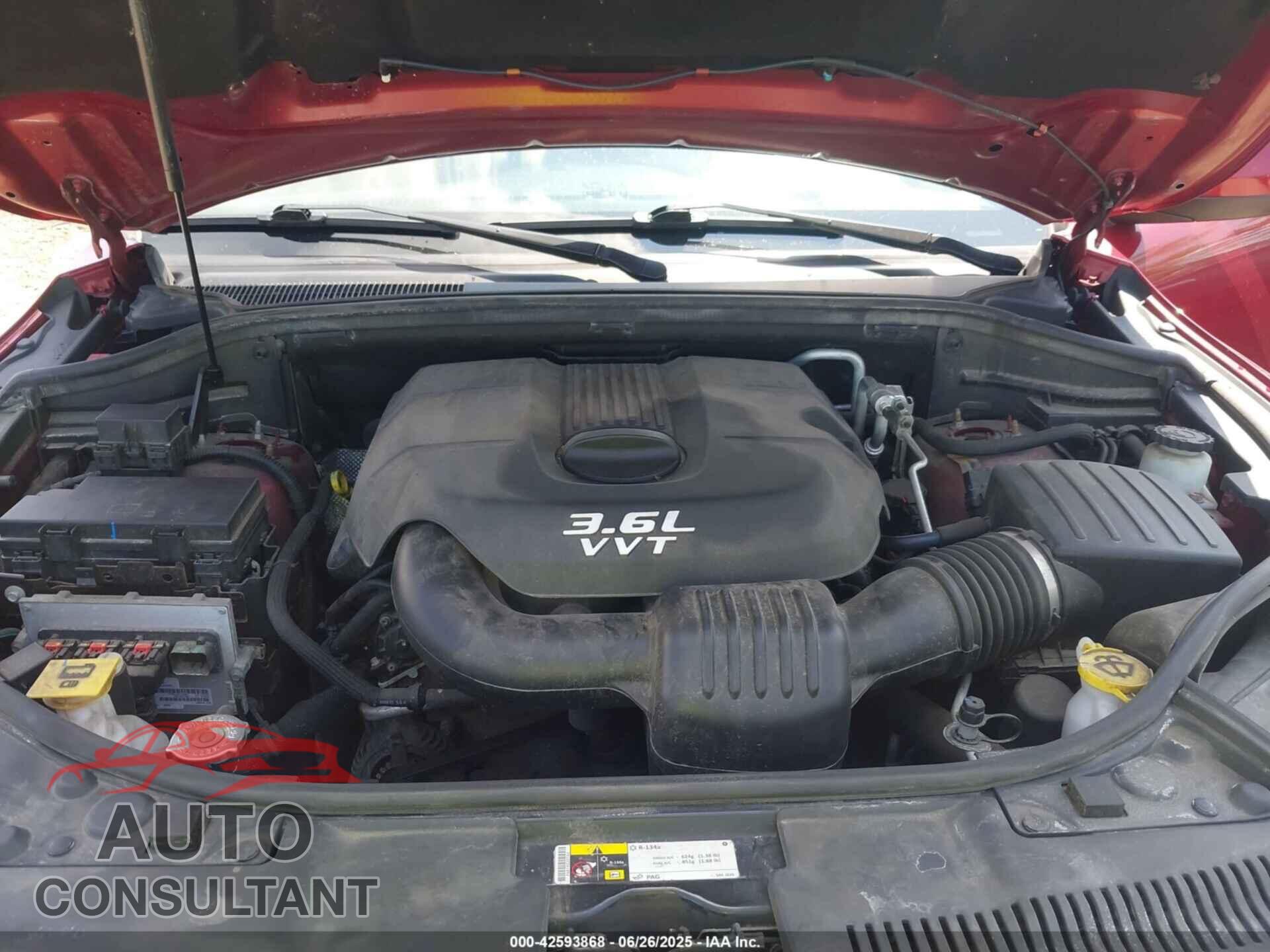 DODGE DURANGO 2013 - 1C4RDJAG9DC691126