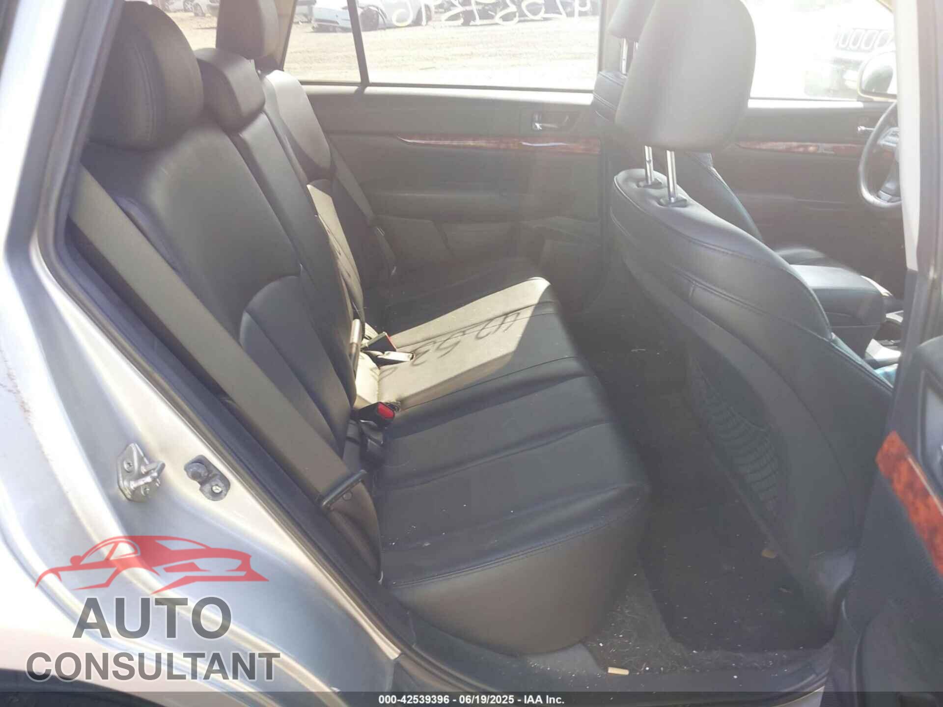SUBARU OUTBACK 2012 - 4S4BRBKC0C3284102