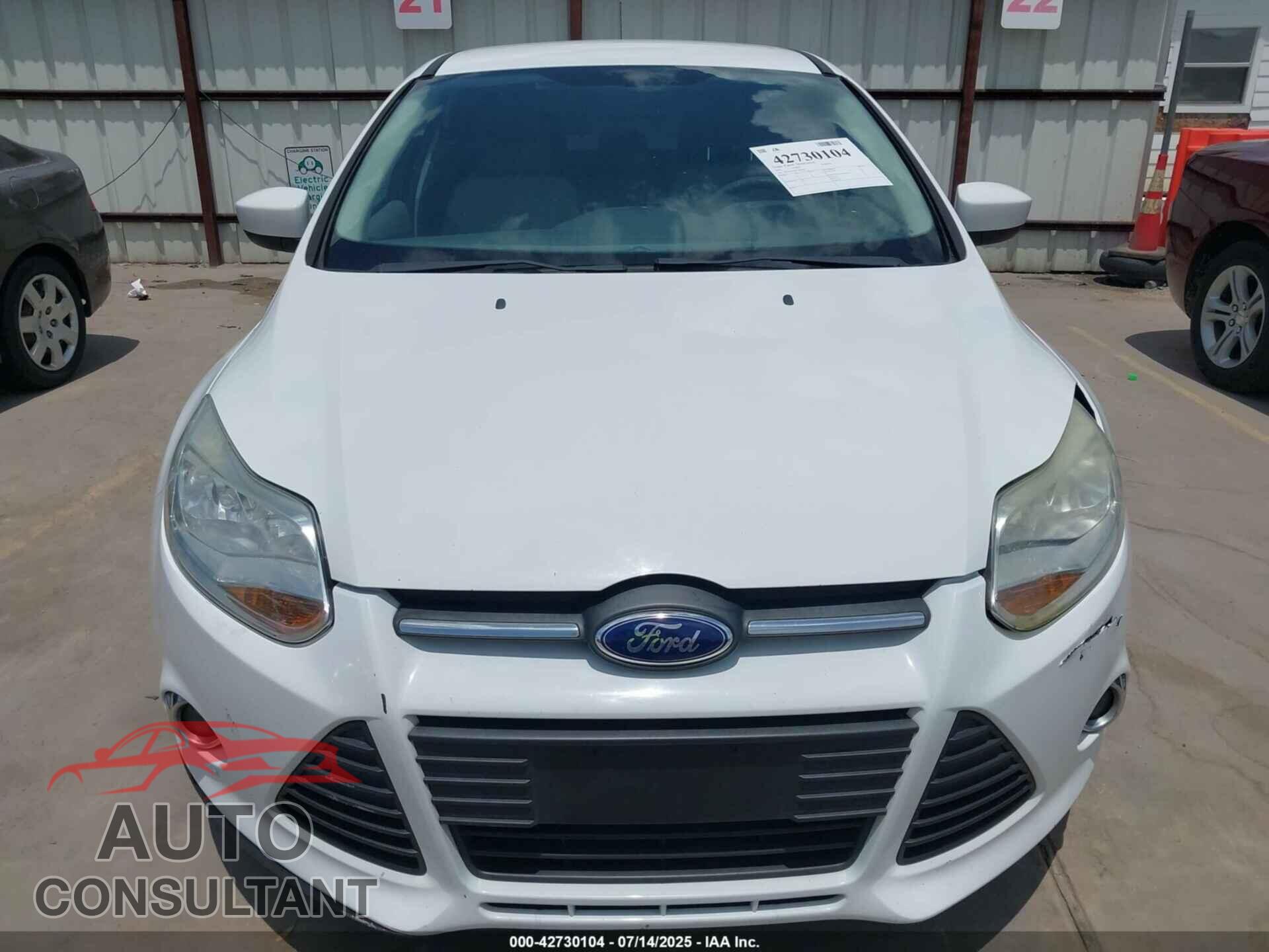 FORD FOCUS 2012 - 1FAHP3F28CL465983