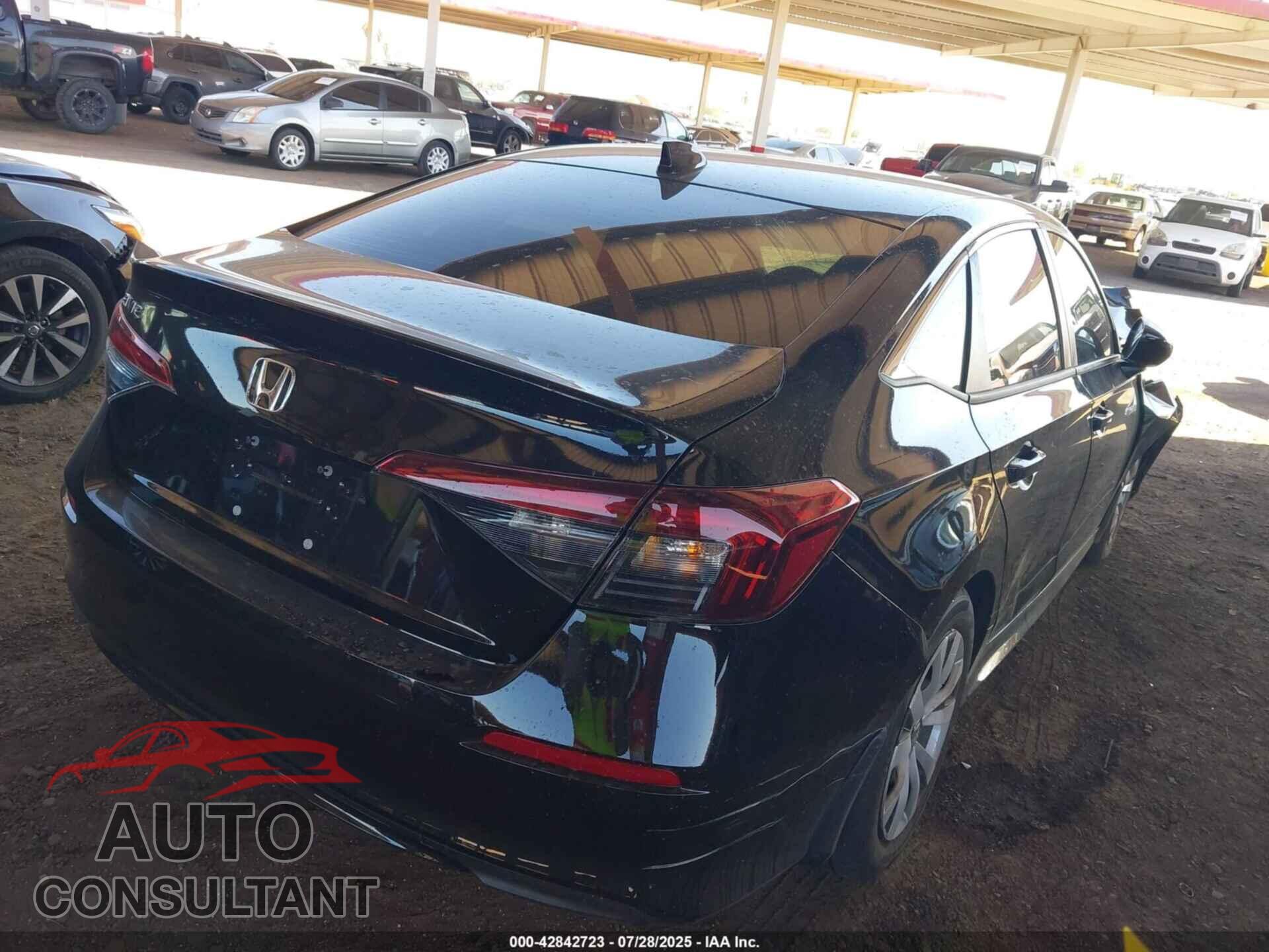 HONDA CIVIC 2025 - 2HGFE2F23SH592803