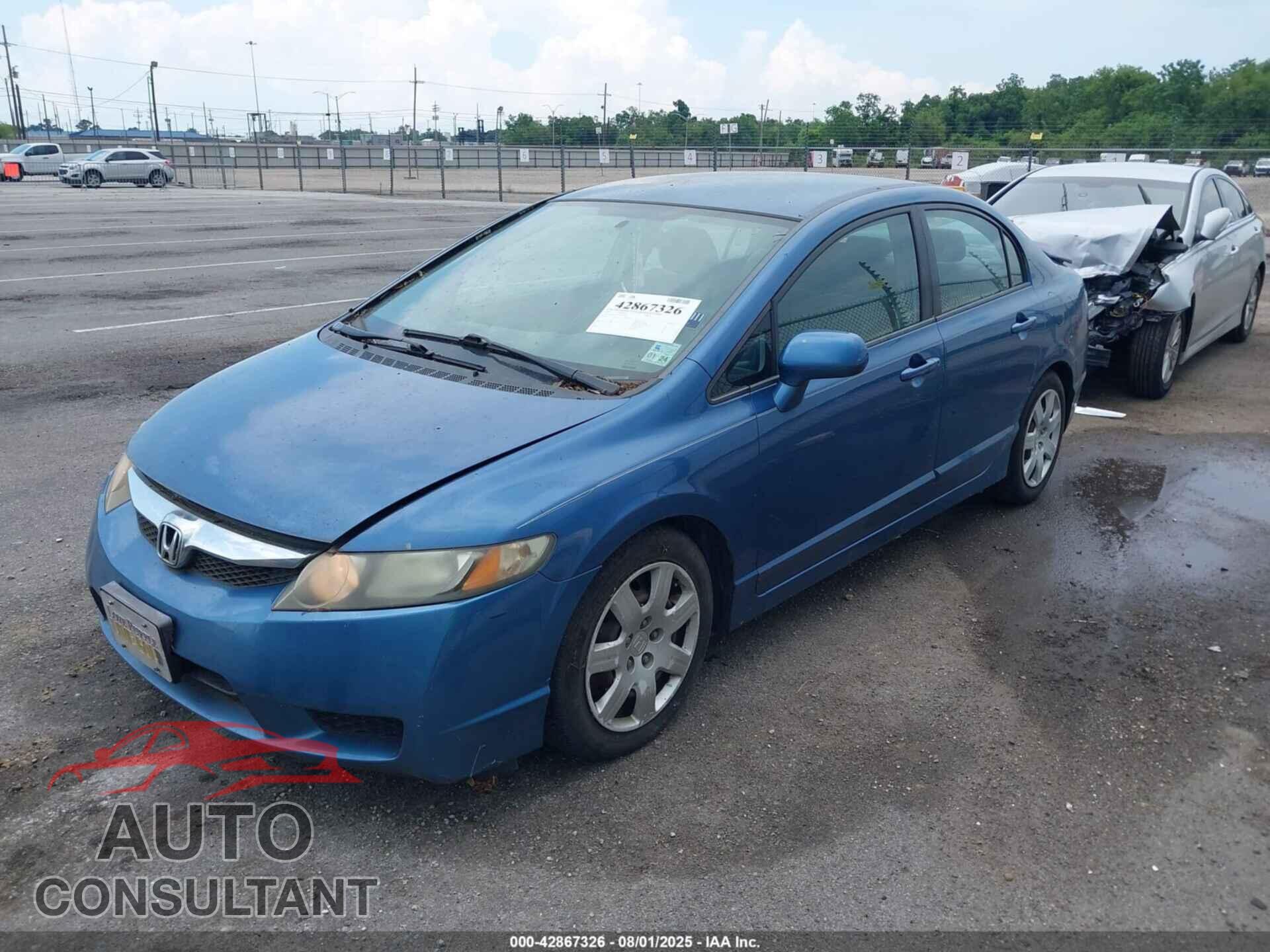 HONDA CIVIC 2010 - 2HGFA1F51AH323343