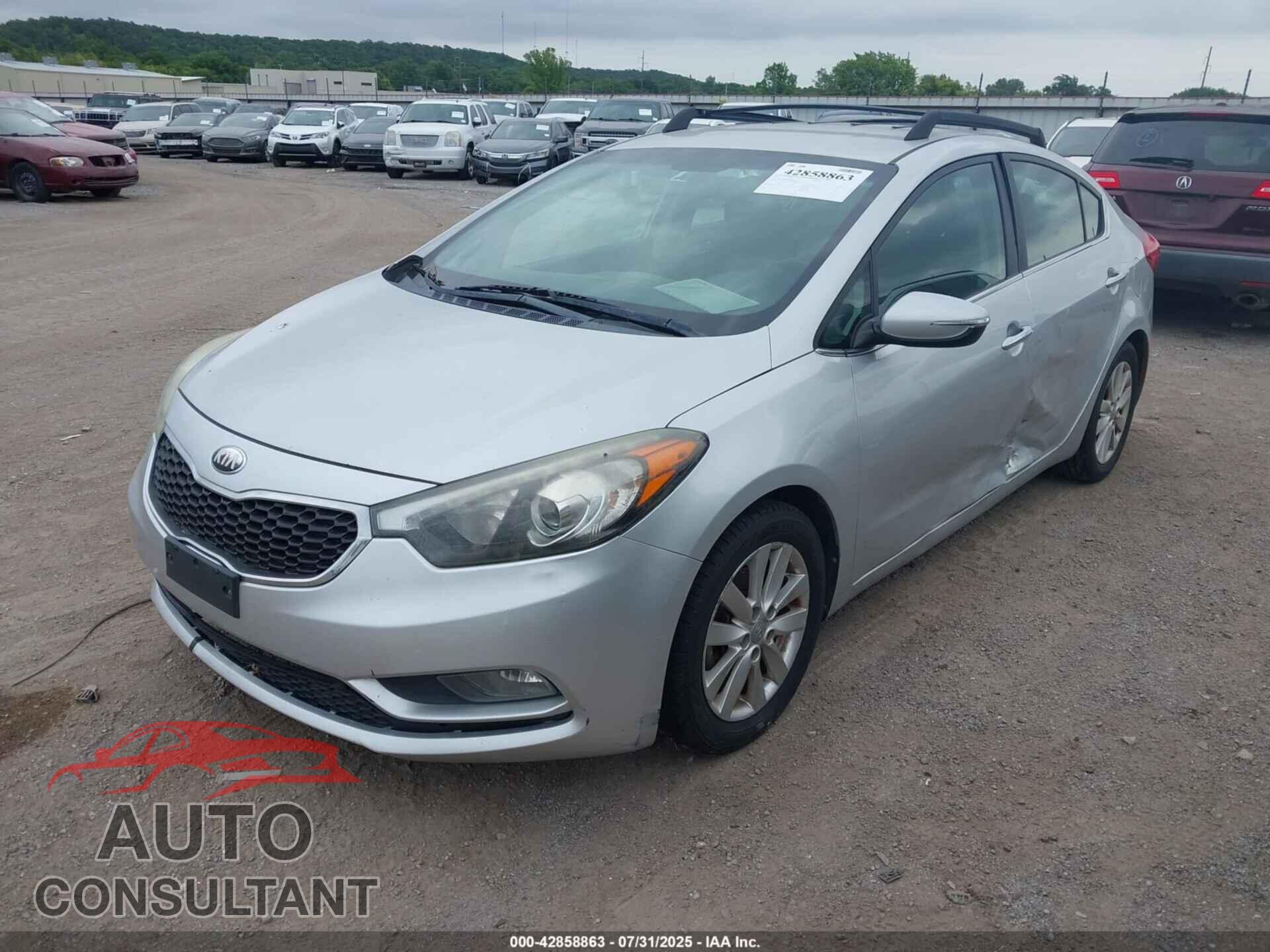 KIA FORTE 2014 - KNAFX4A88E5049861
