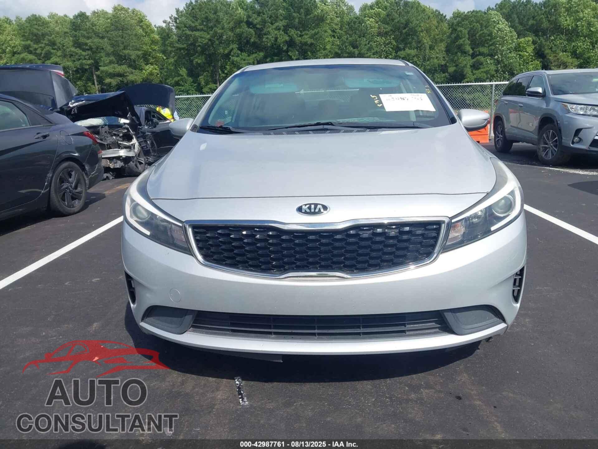 KIA FORTE 2017 - 3KPFL4A76HE016971