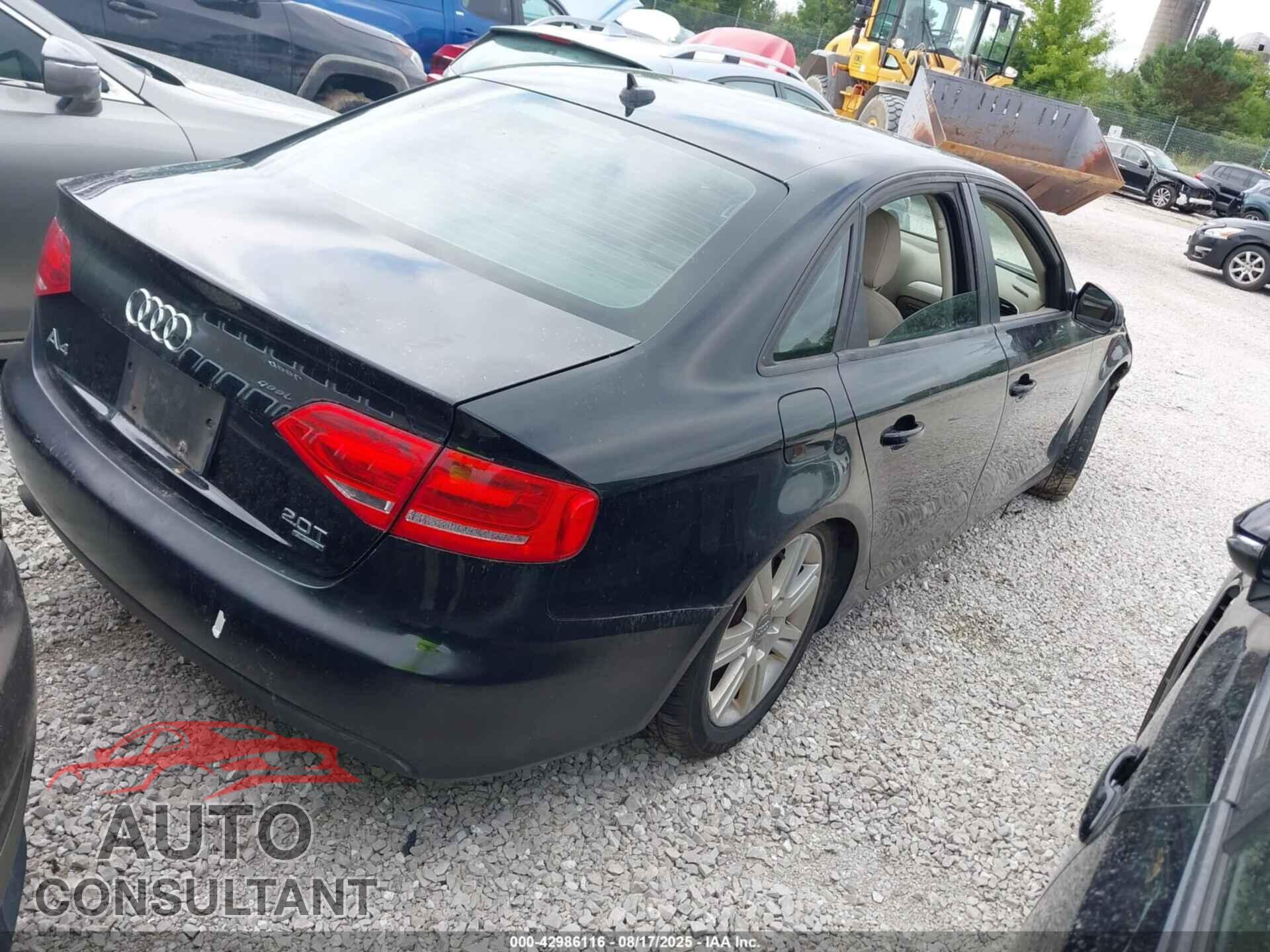 AUDI A4 2010 - WAUBFAFL6AN030796