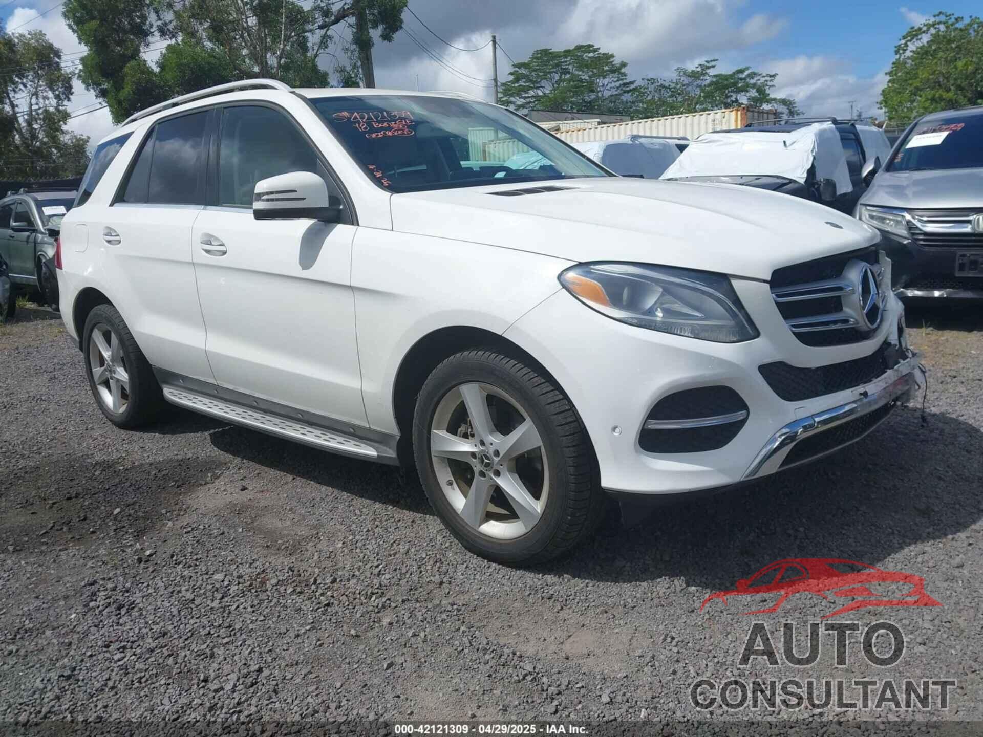 MERCEDES-BENZ GLE 350 2018 - 4JGDA5JB8JB019215