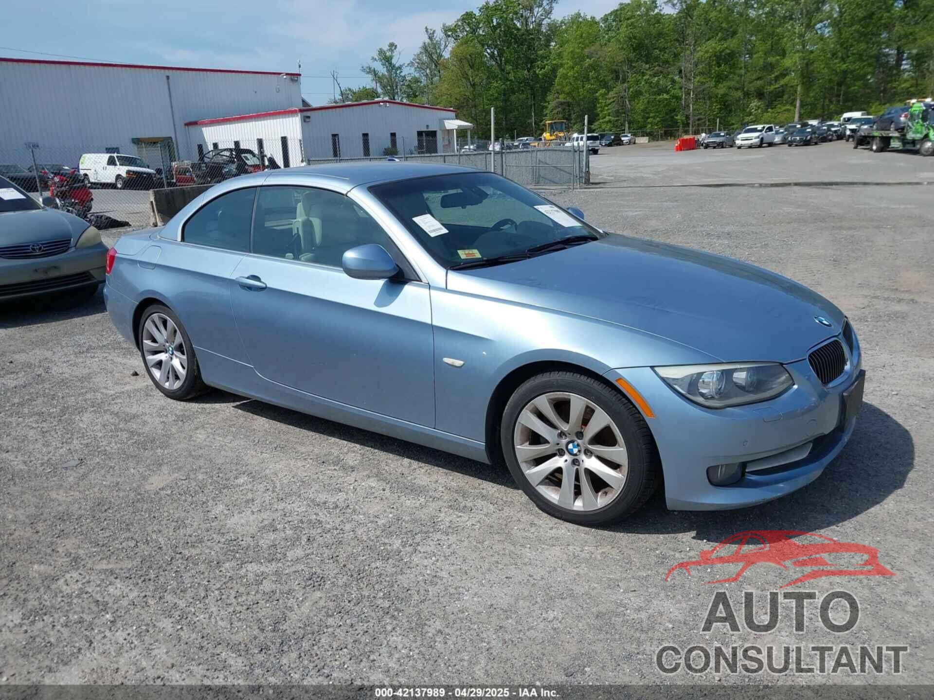 BMW 328I 2012 - WBADW3C53CE822644