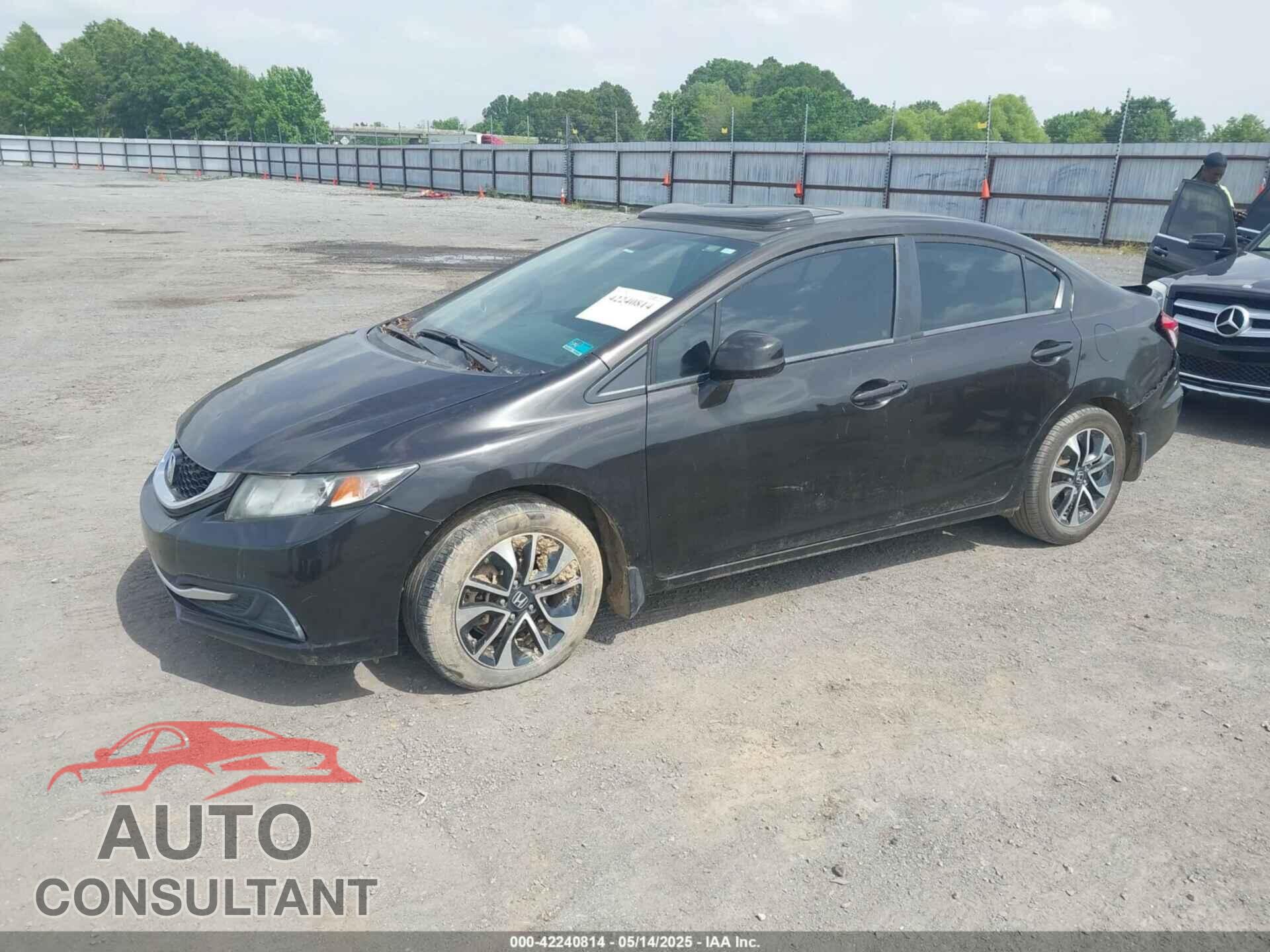 HONDA CIVIC 2013 - 2HGFB2F83DH517972