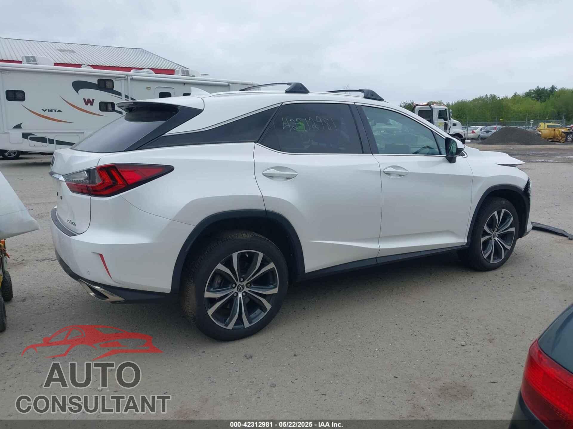 LEXUS RX 350 2019 - 2T2BZMCA7KC169897