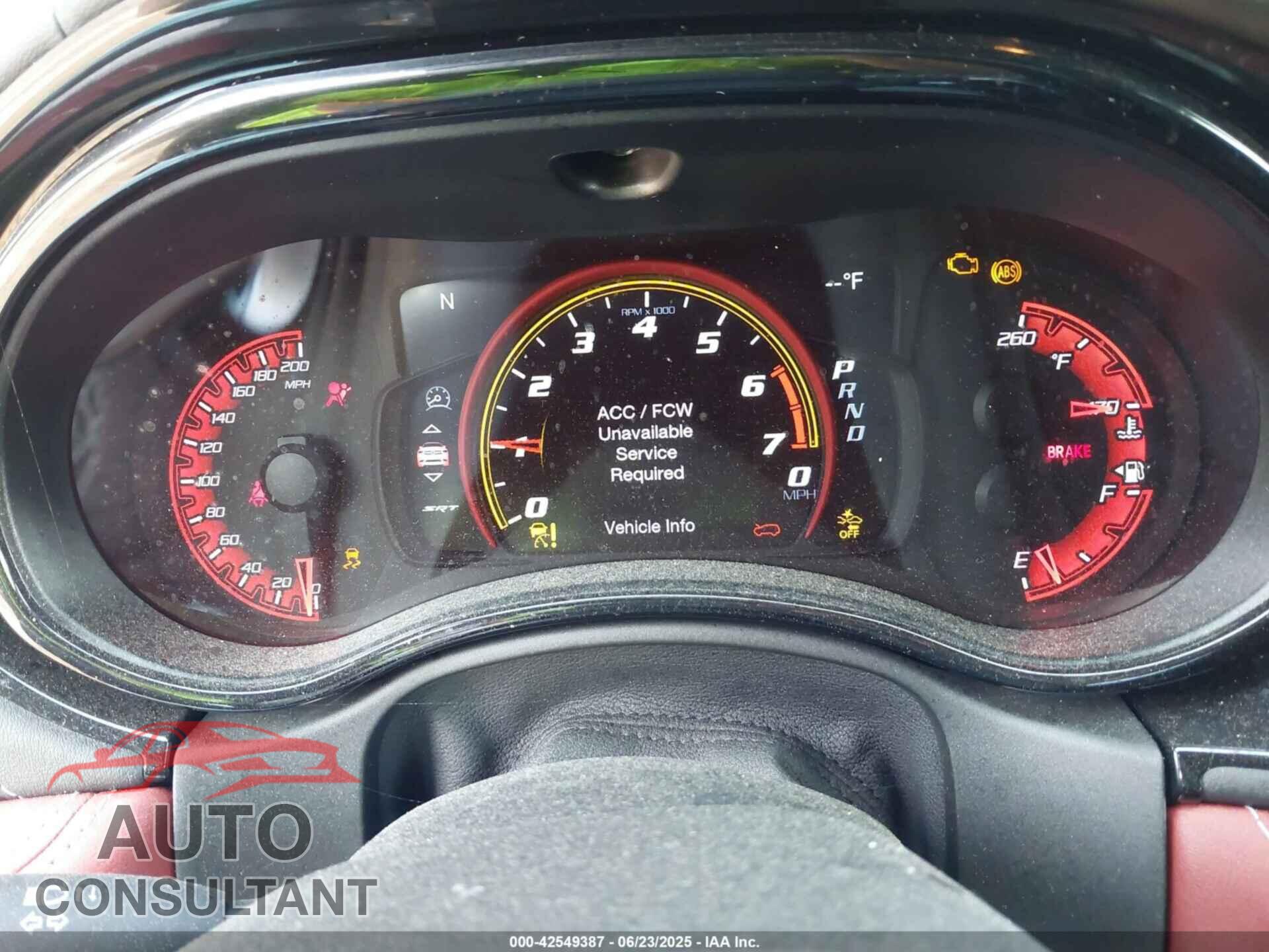 DODGE DURANGO 2023 - 1C4SDJH9XPC671495
