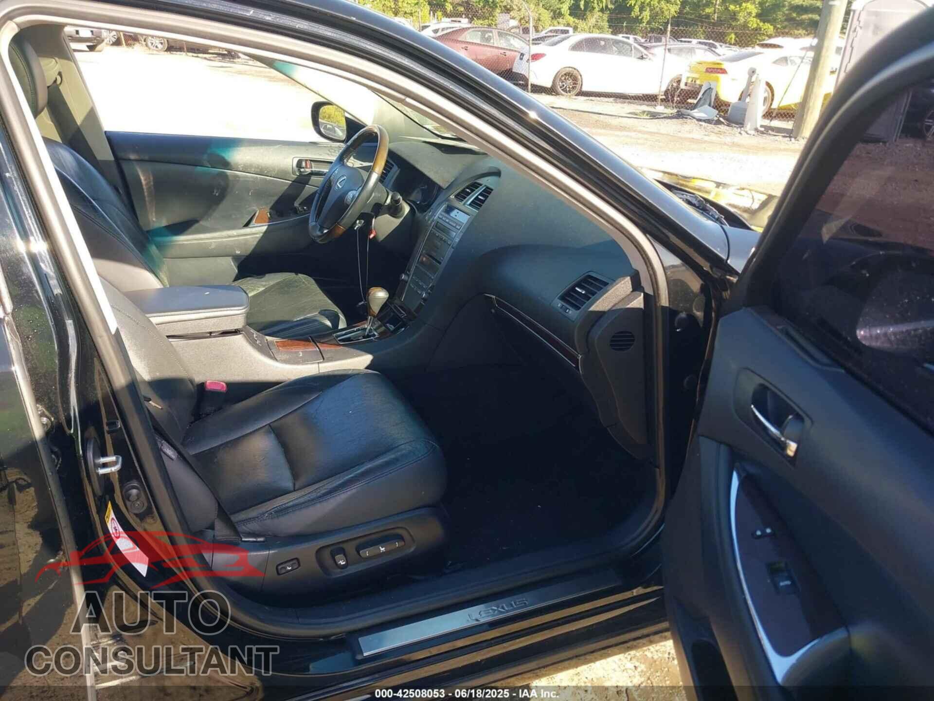 LEXUS ES 350 2011 - JTHBK1EG1B2460630