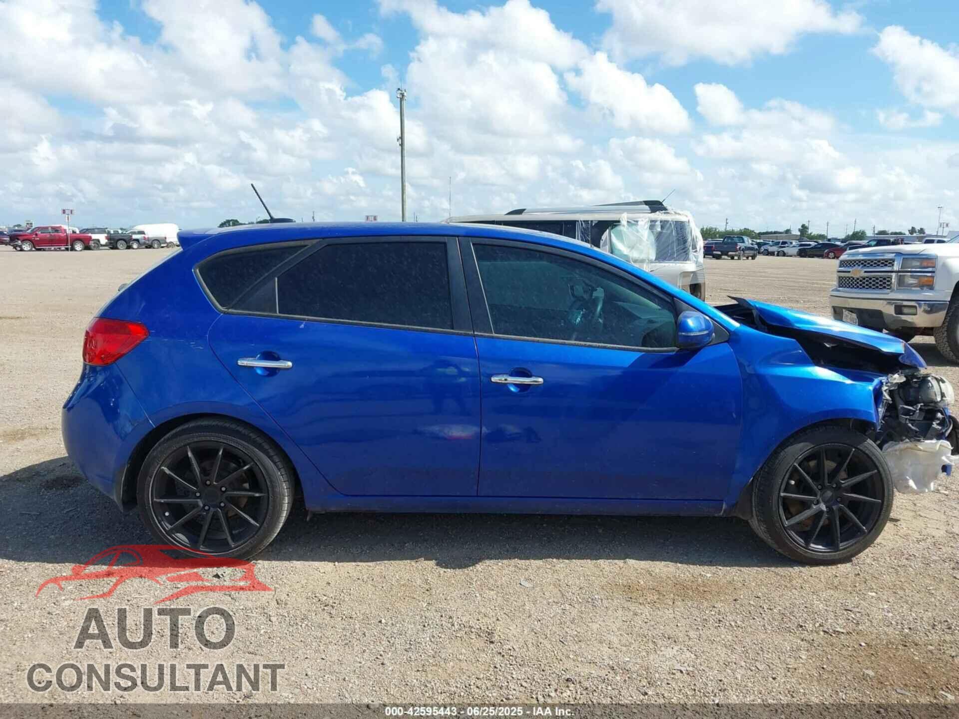 KIA FORTE 2012 - KNAFW5A39C5480185