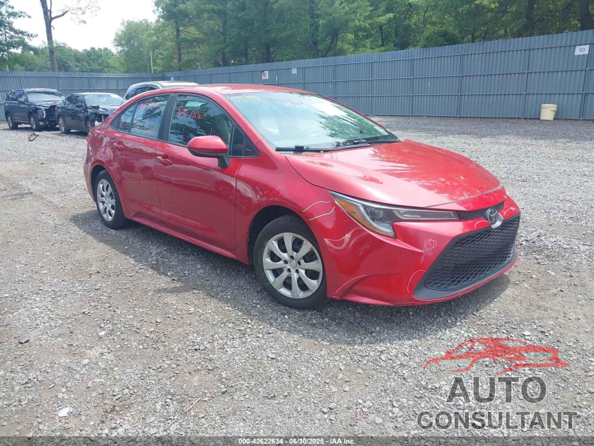 TOYOTA COROLLA 2021 - 5YFEPMAE9MP262064