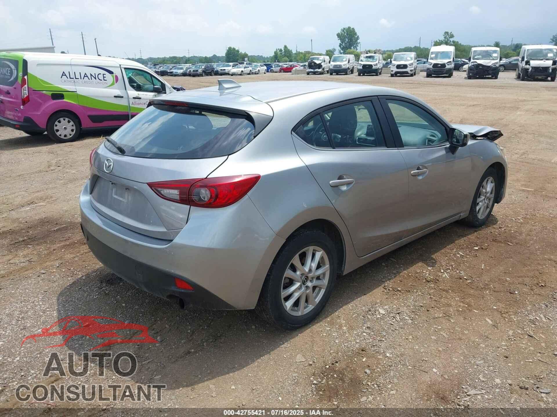 MAZDA MAZDA3 2014 - JM1BM1L70E1122192