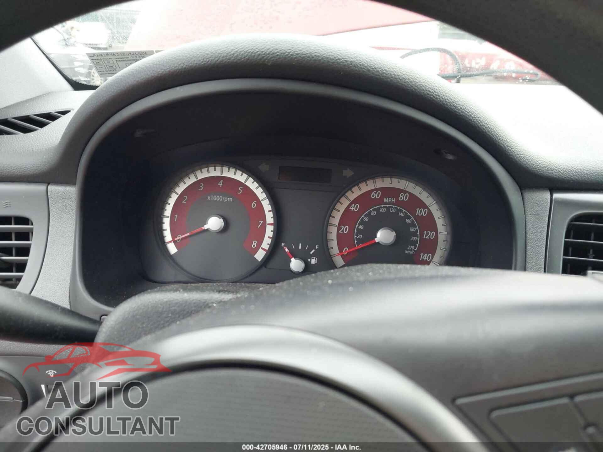 KIA RIO 2011 - KNADH4A34B6926554