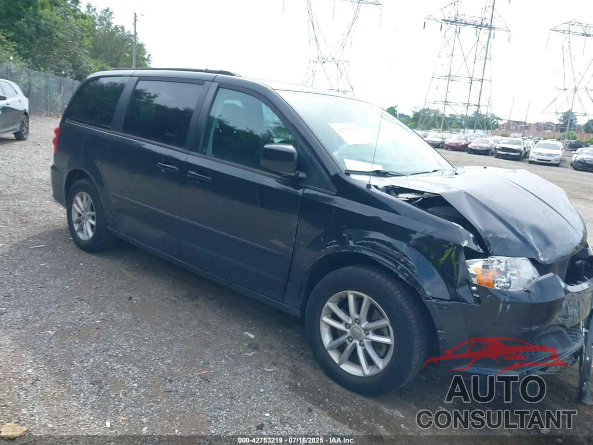 DODGE GRAND CARAVAN 2014 - 2C4RDGCG7ER119416