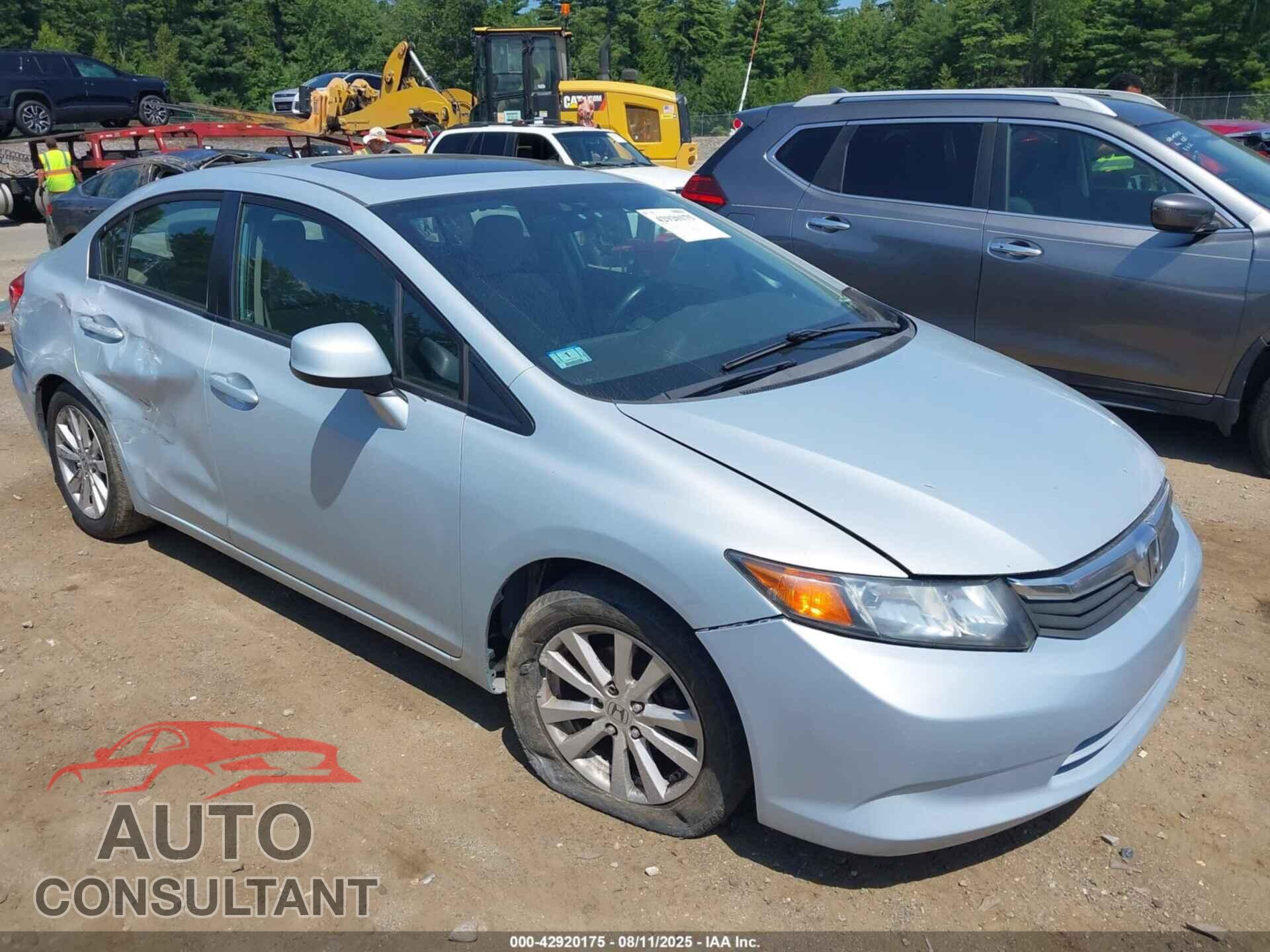 HONDA CIVIC 2012 - 2HGFB2F80CH546859