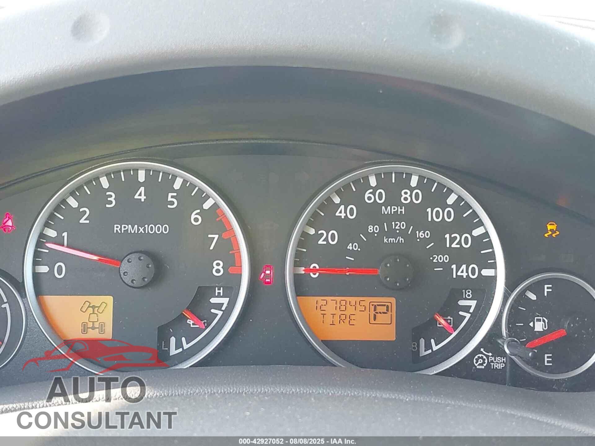 NISSAN FRONTIER 2012 - 1N6AD0EV5CC449896