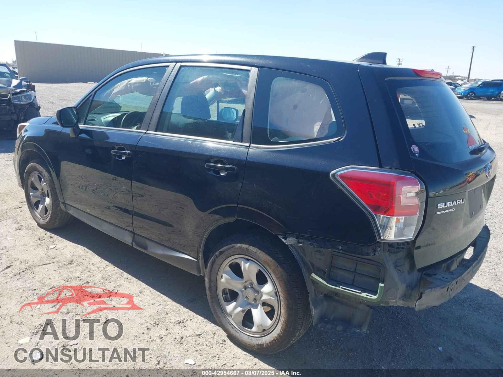 SUBARU FORESTER 2017 - JF2SJAAC3HH807602