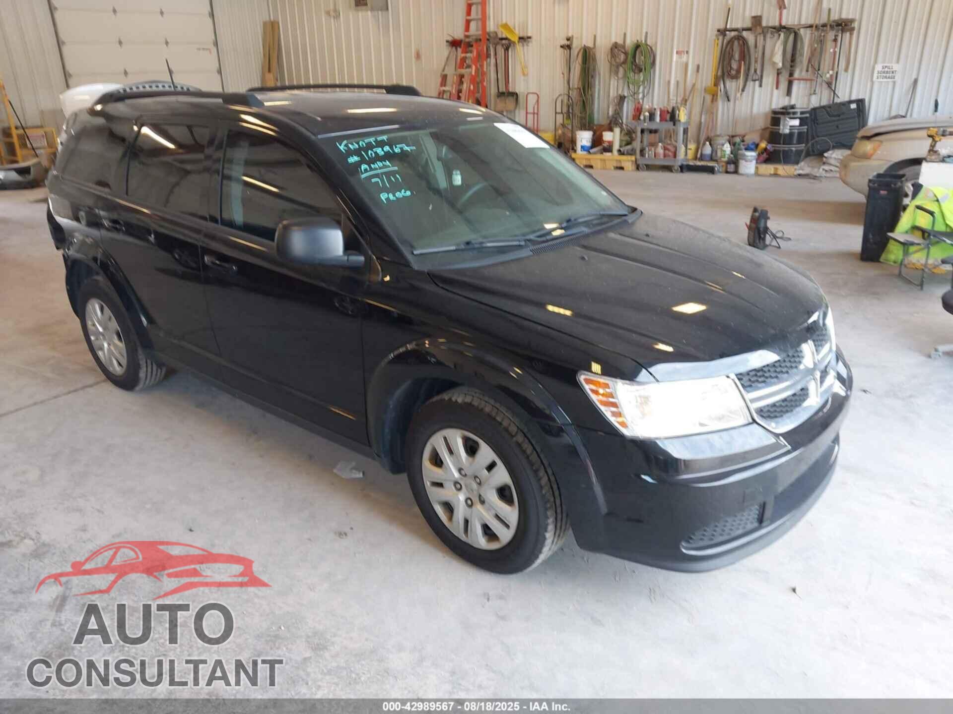 DODGE JOURNEY 2019 - 3C4PDCAB7KT872279