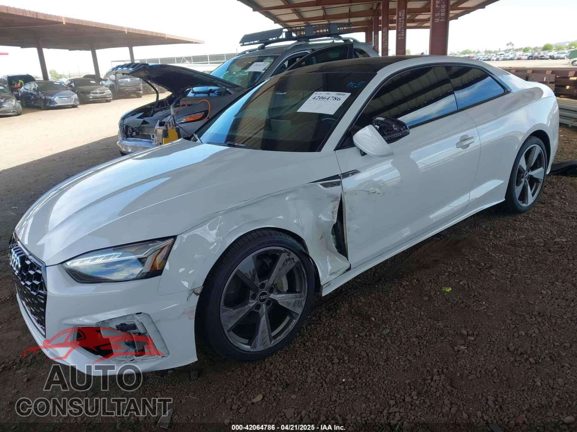 AUDI A5 2021 - WAUTAAF56MA029485