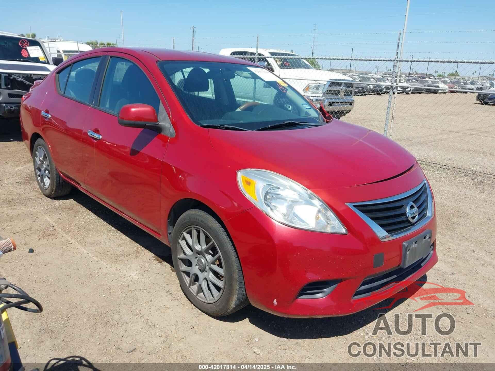NISSAN VERSA 2014 - 3N1CN7AP4EK457643