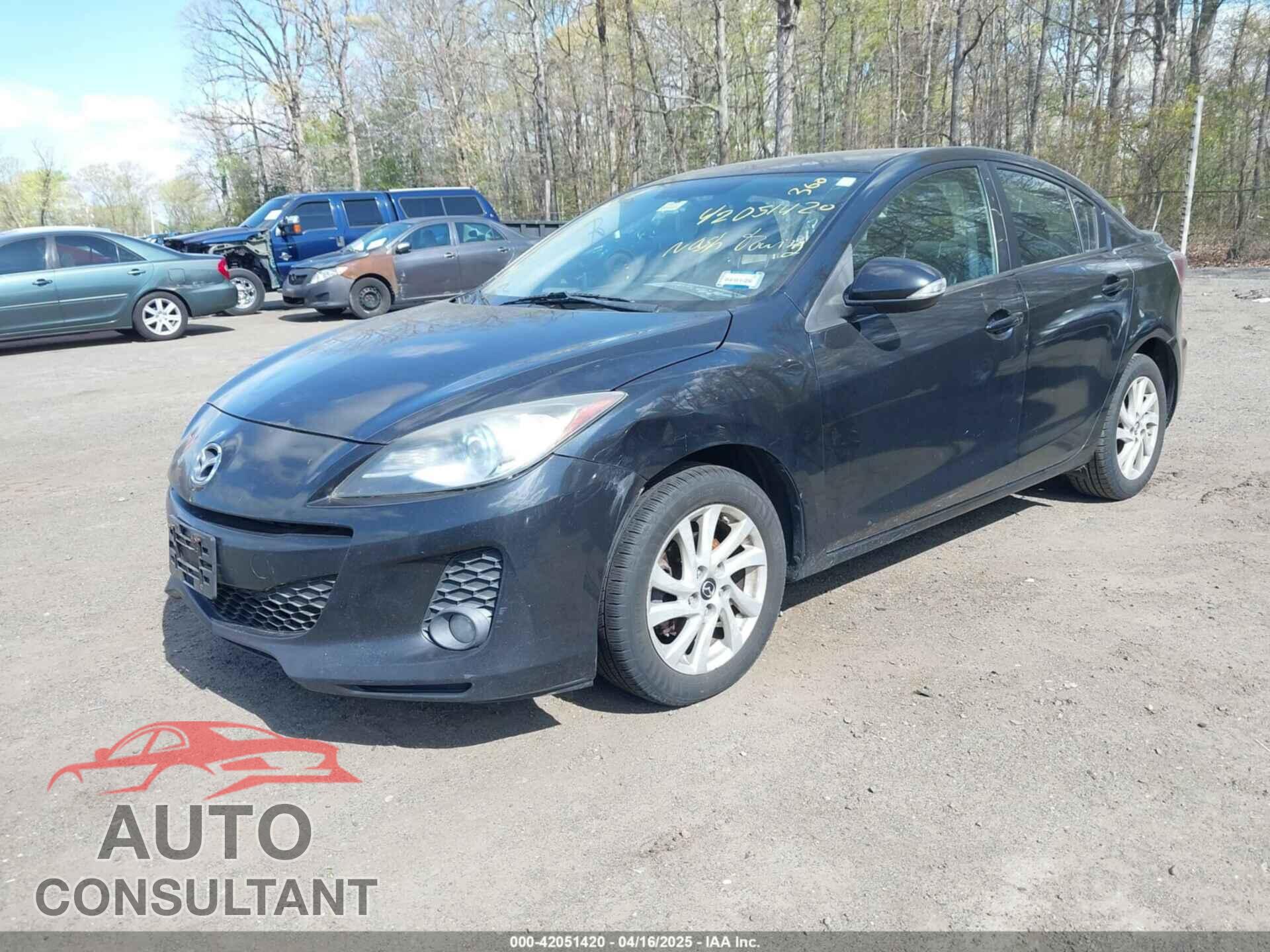 MAZDA MAZDA3 2013 - JM1BL1WP7D1812633