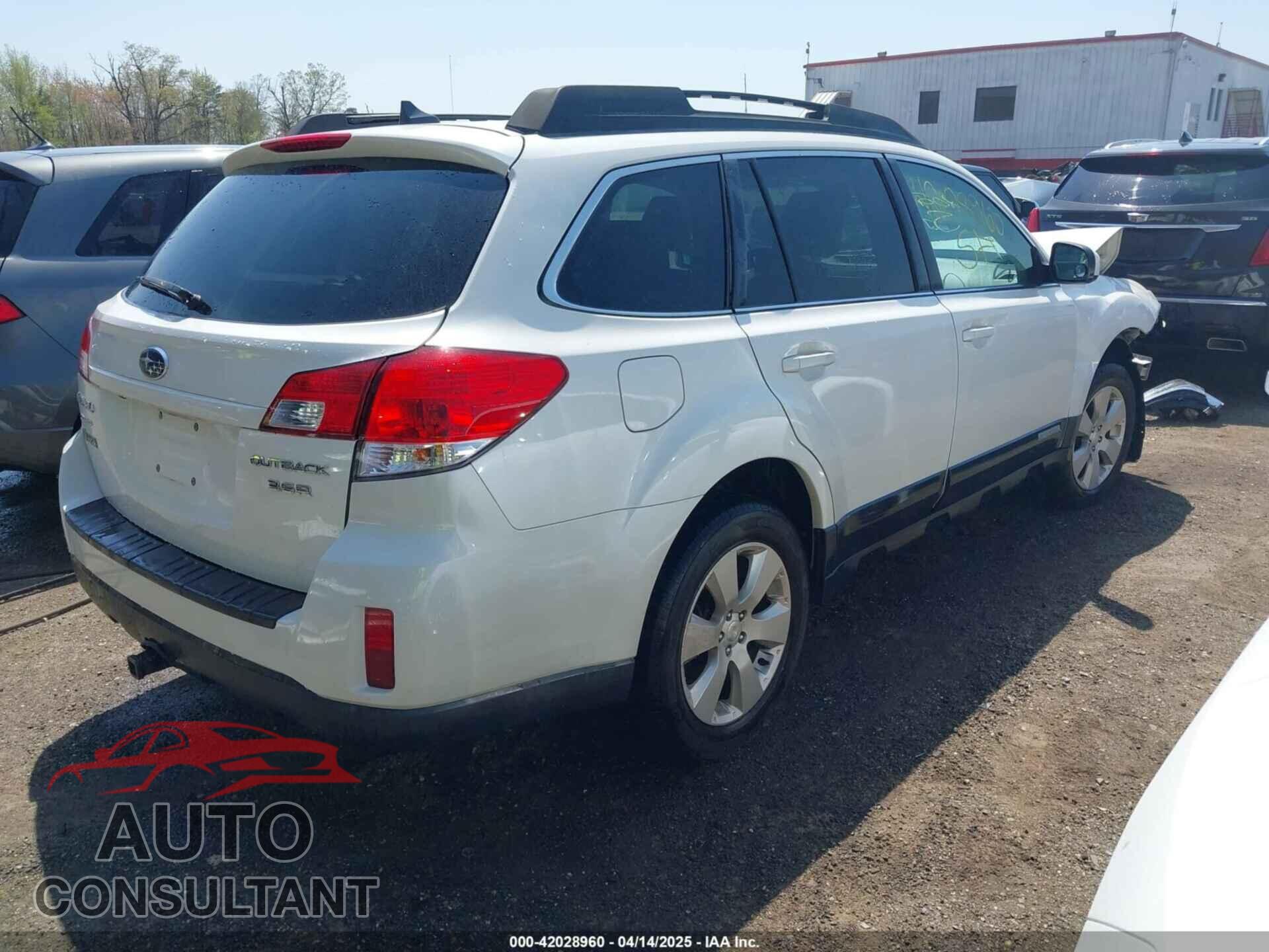 SUBARU OUTBACK 2011 - 4S4BRDKCXB2391027