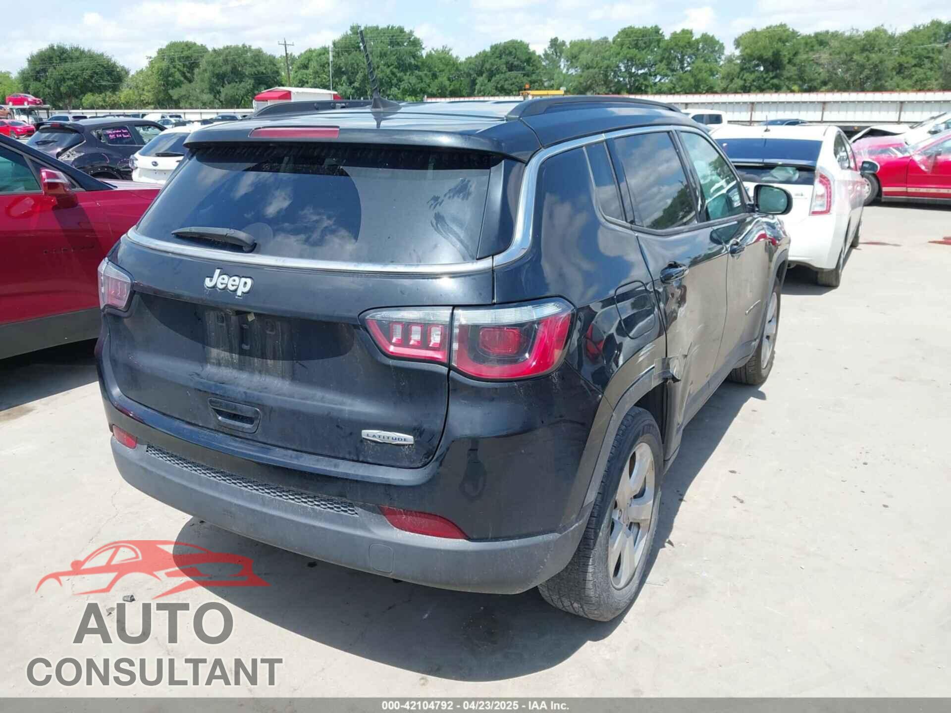 JEEP NEW COMPASS 2017 - 3C4NJCBB7HT690833