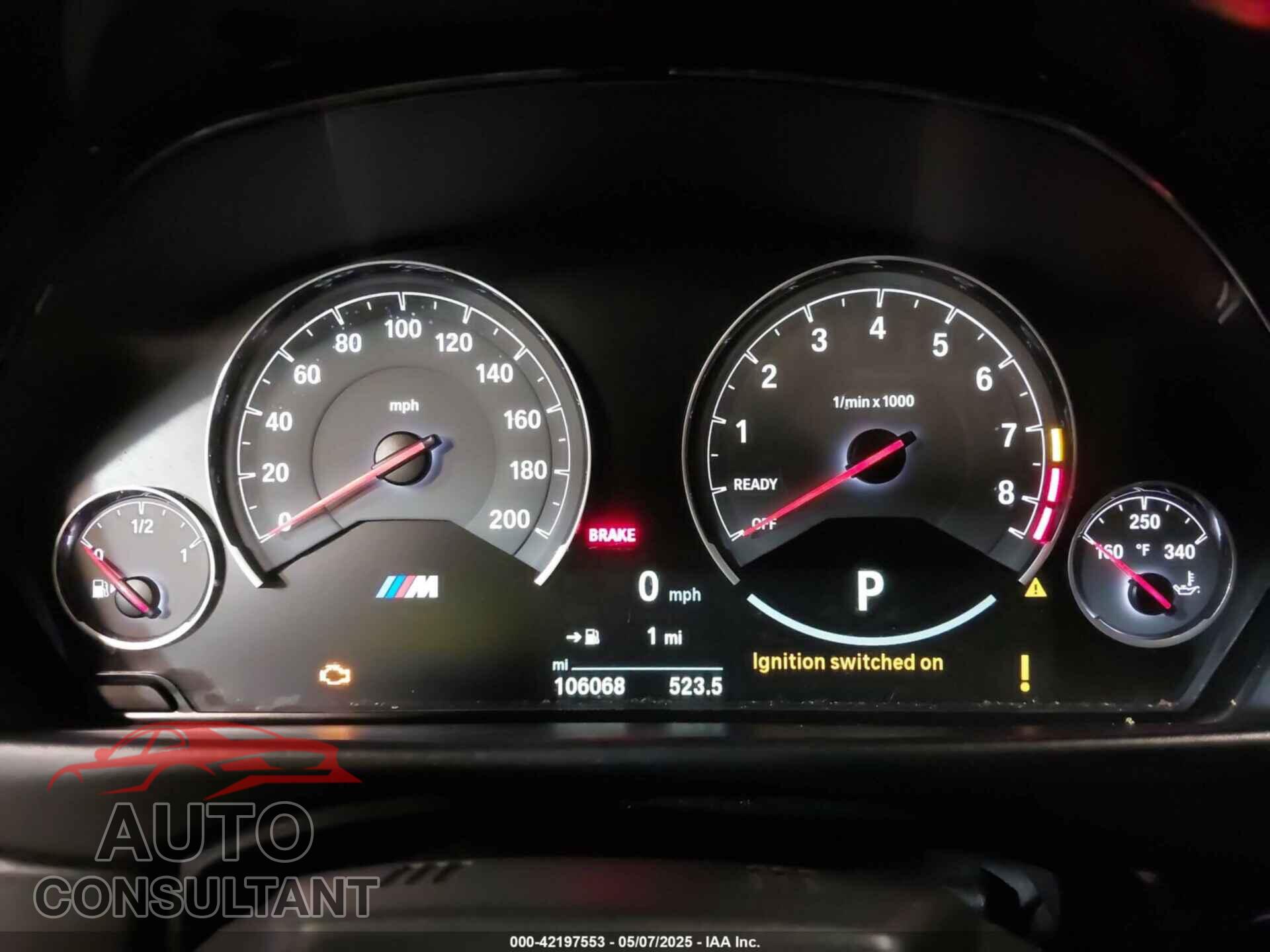 BMW M4 2016 - WBS3U9C51GP968809