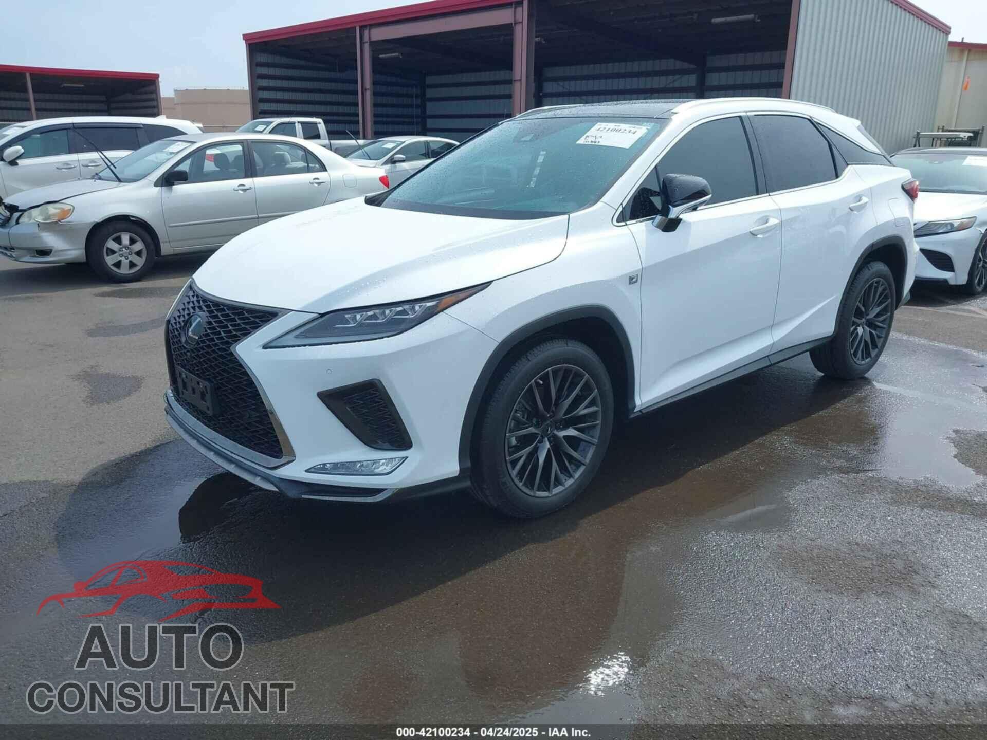 LEXUS RX 350 2022 - 2T2YZMDA9NC354580