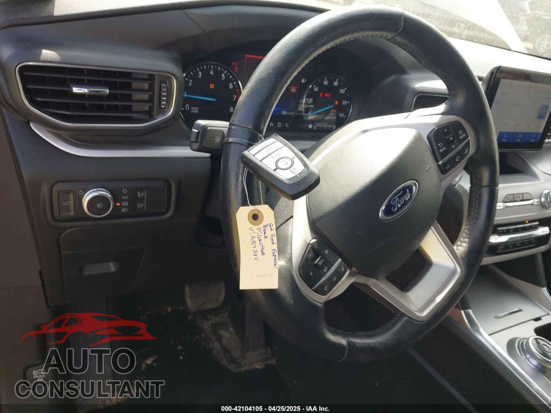 FORD EXPLORER 2022 - 1FMSK8DH8NGA87335