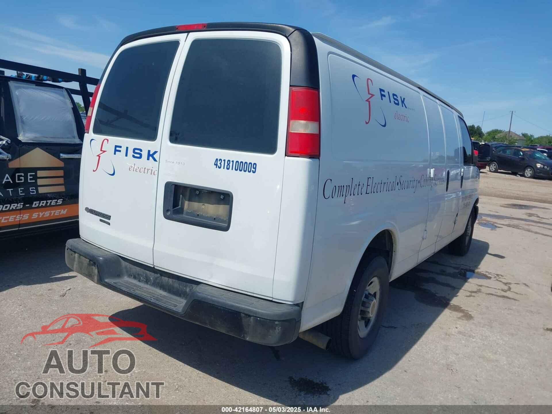 CHEVROLET EXPRESS 3500 2014 - 1GCZGUCA6E1165647