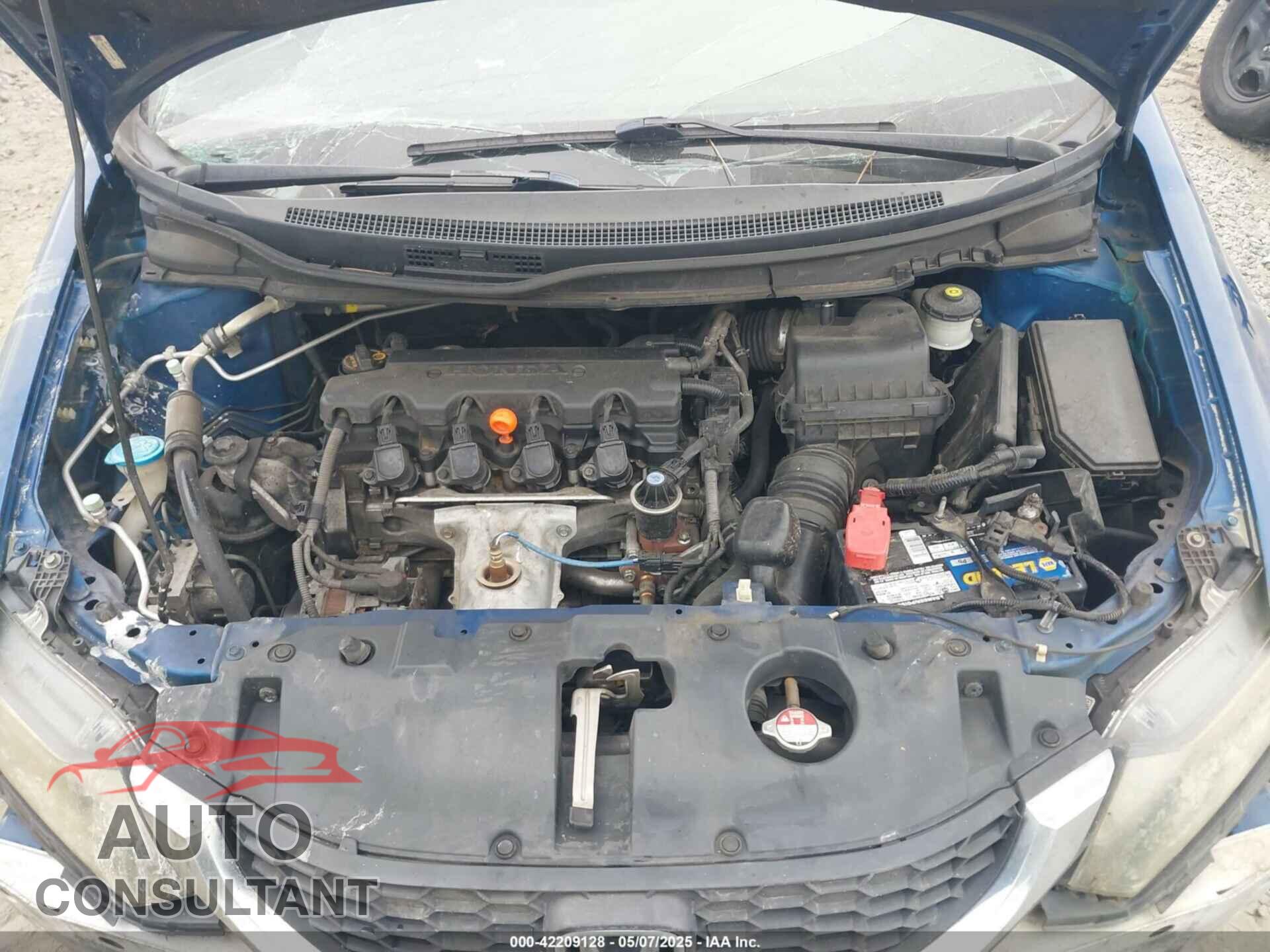 HONDA CIVIC 2013 - 19XFB2F51DE095698