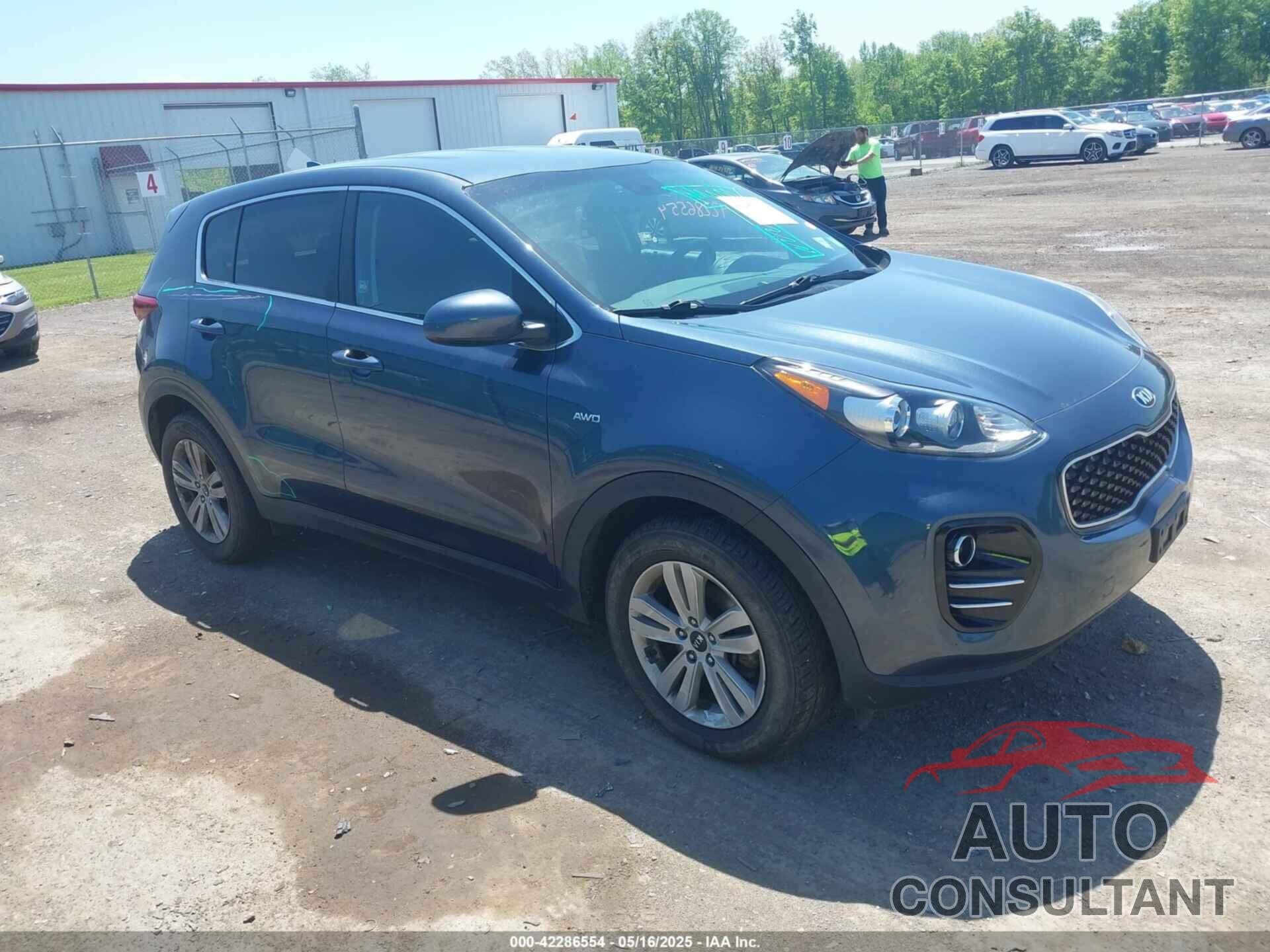 KIA SPORTAGE 2017 - KNDPMCAC1H7246006