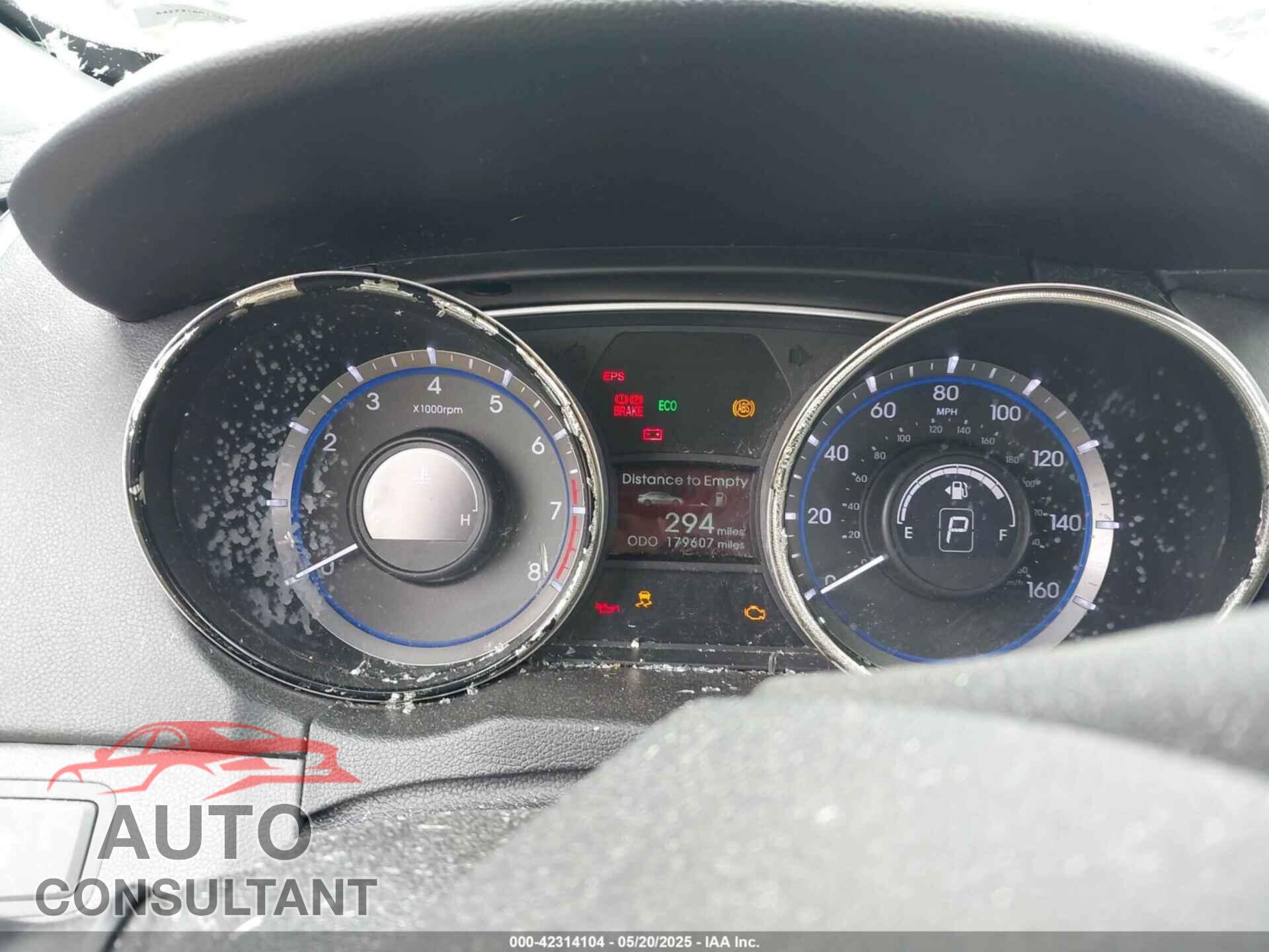 HYUNDAI SONATA 2013 - 5NPEB4AC6DH533916