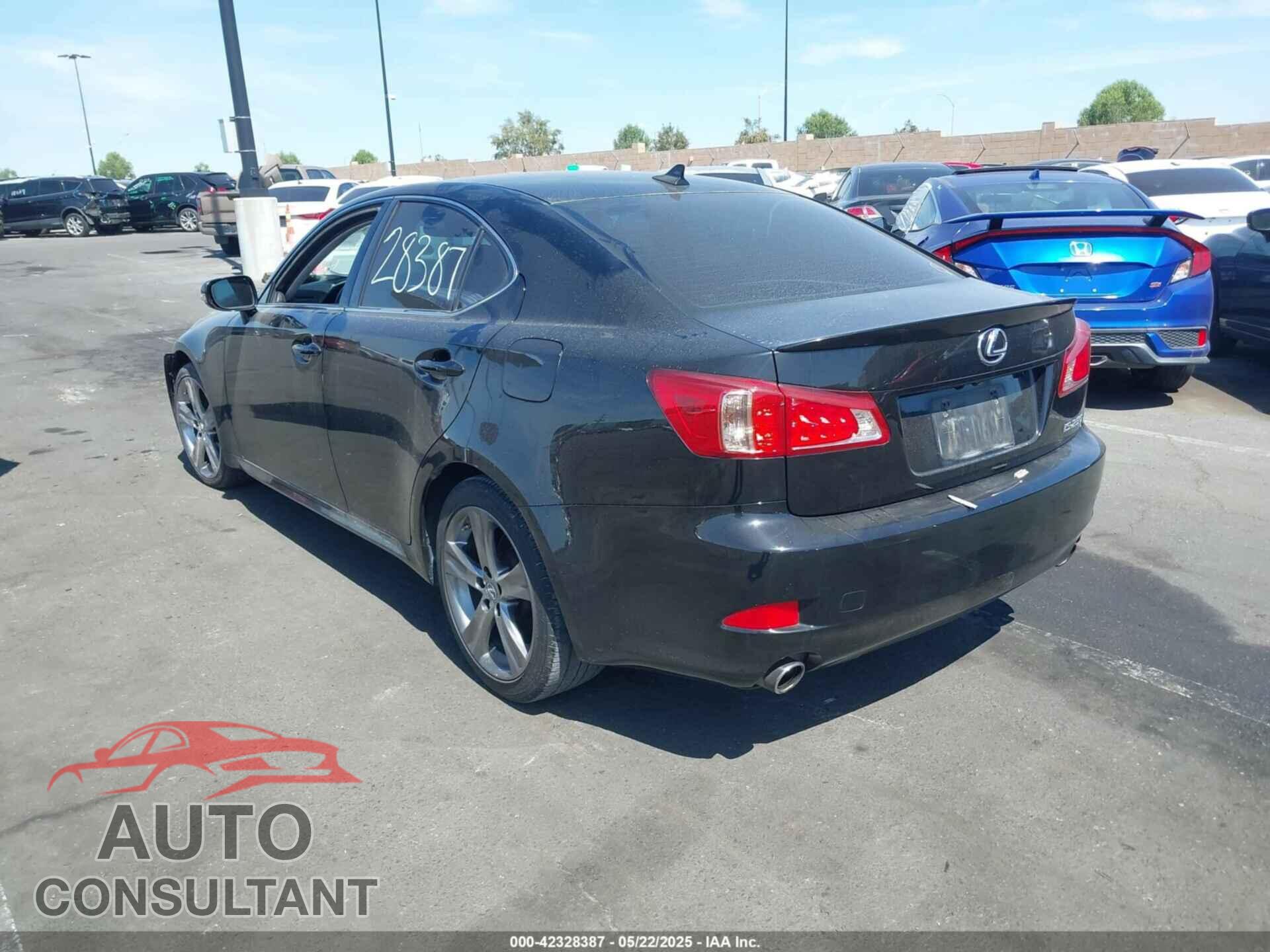 LEXUS IS 250 2013 - JTHBF5C20D5192044