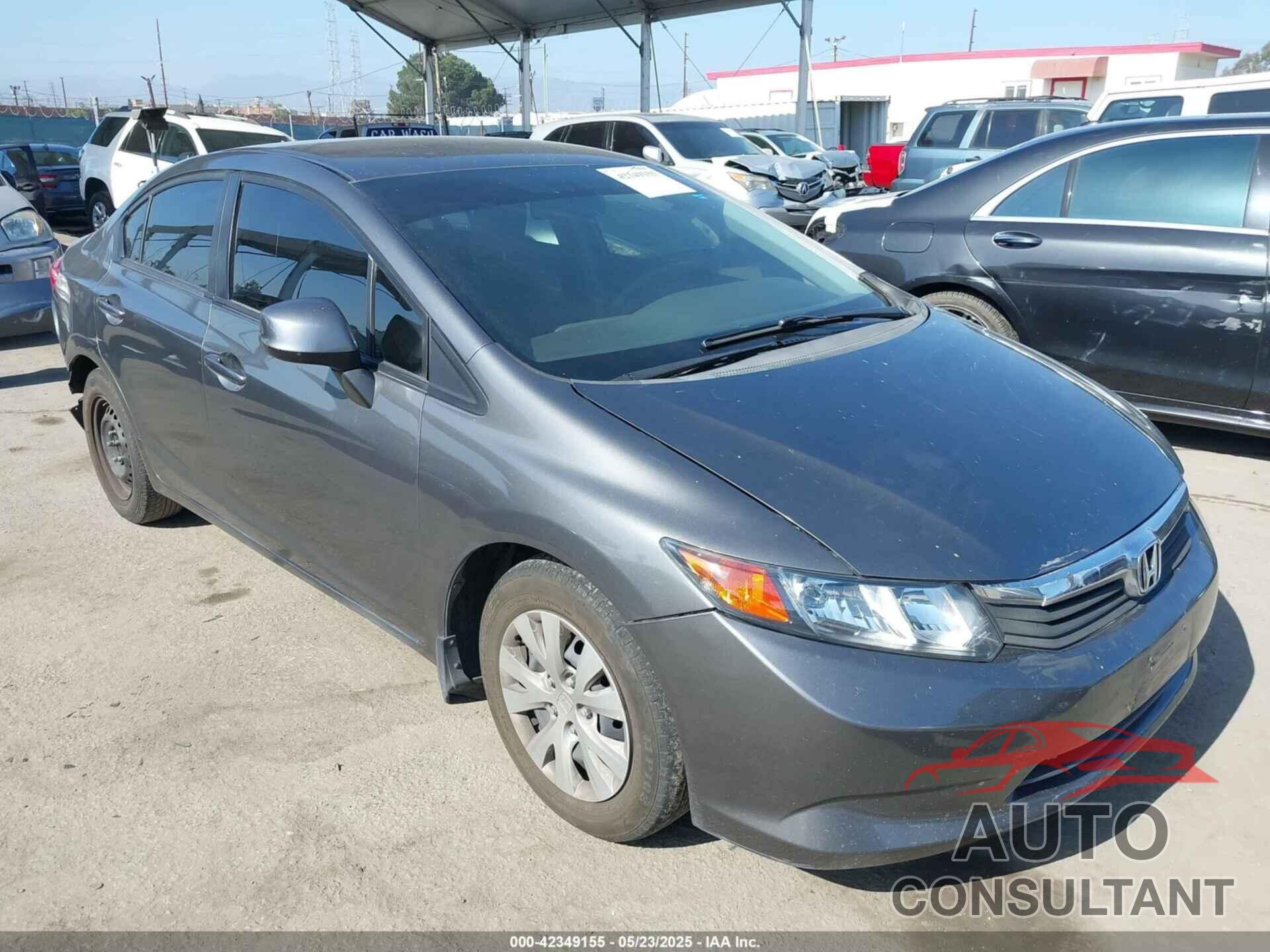 HONDA CIVIC 2012 - 19XFB2F55CE078000