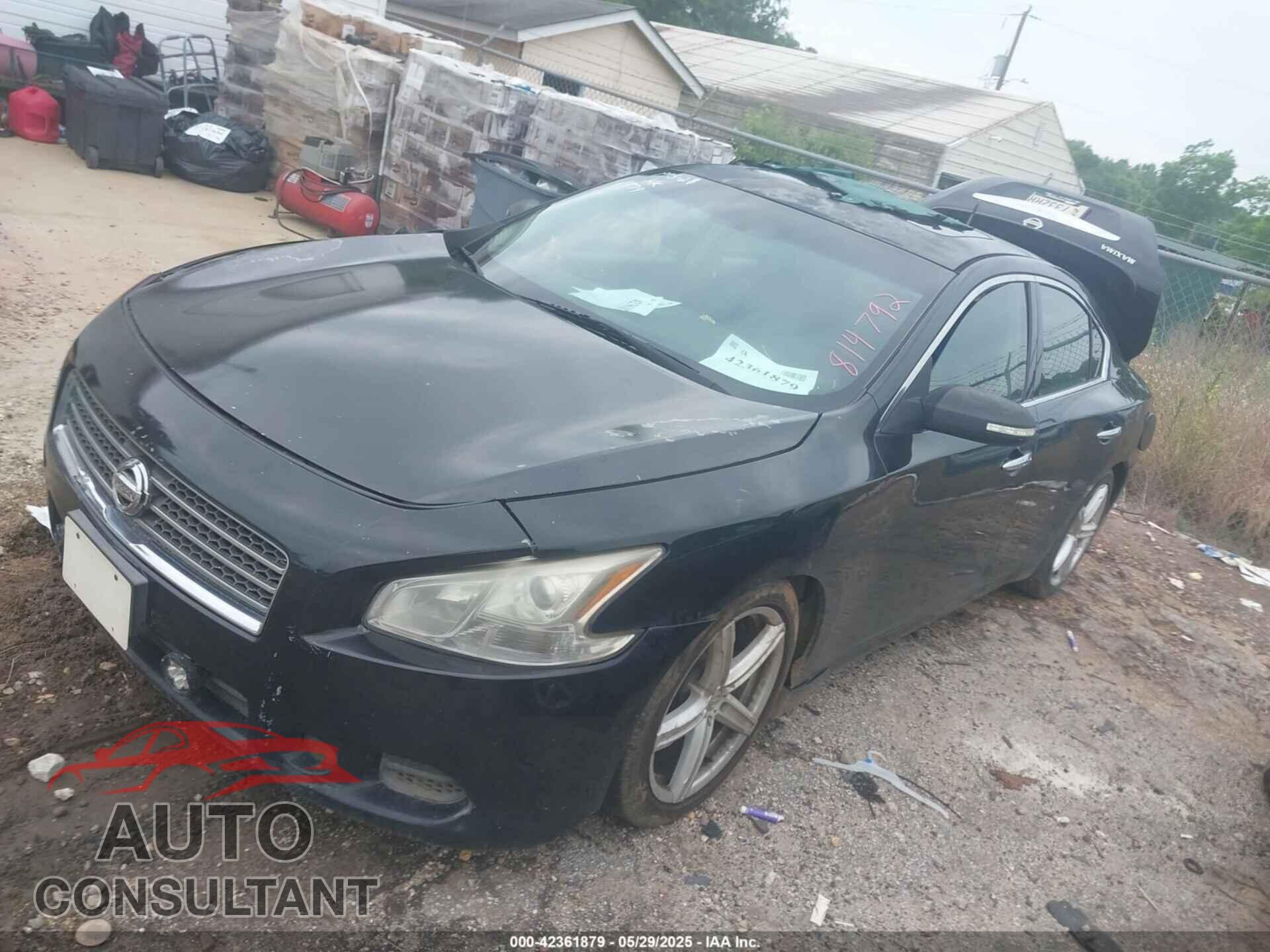 NISSAN MAXIMA 2009 - 1N4AA51E49C814792