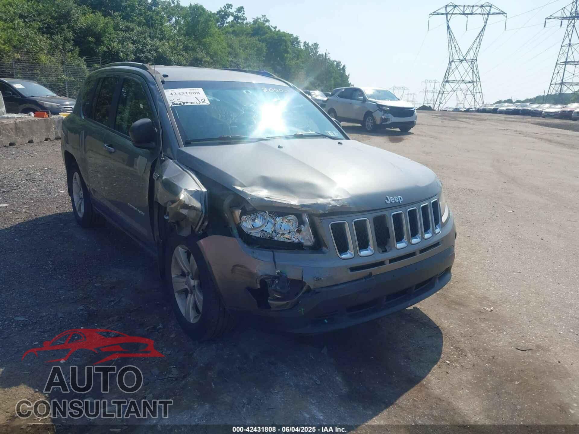 JEEP COMPASS 2013 - 1C4NJDEBXDD205067