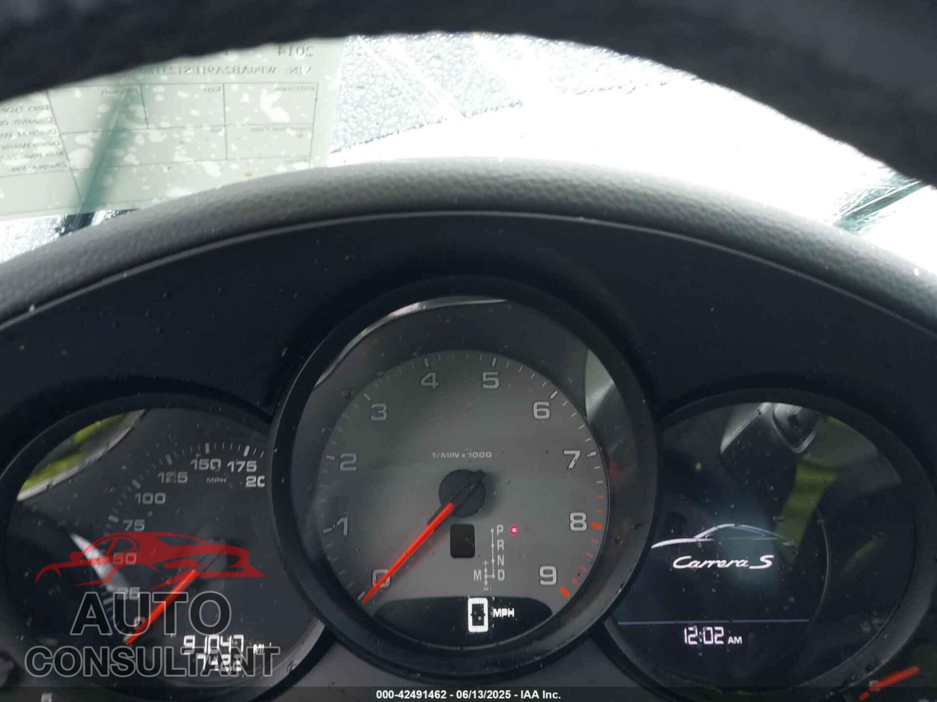 PORSCHE 911 2014 - WP0AB2A91ES123180
