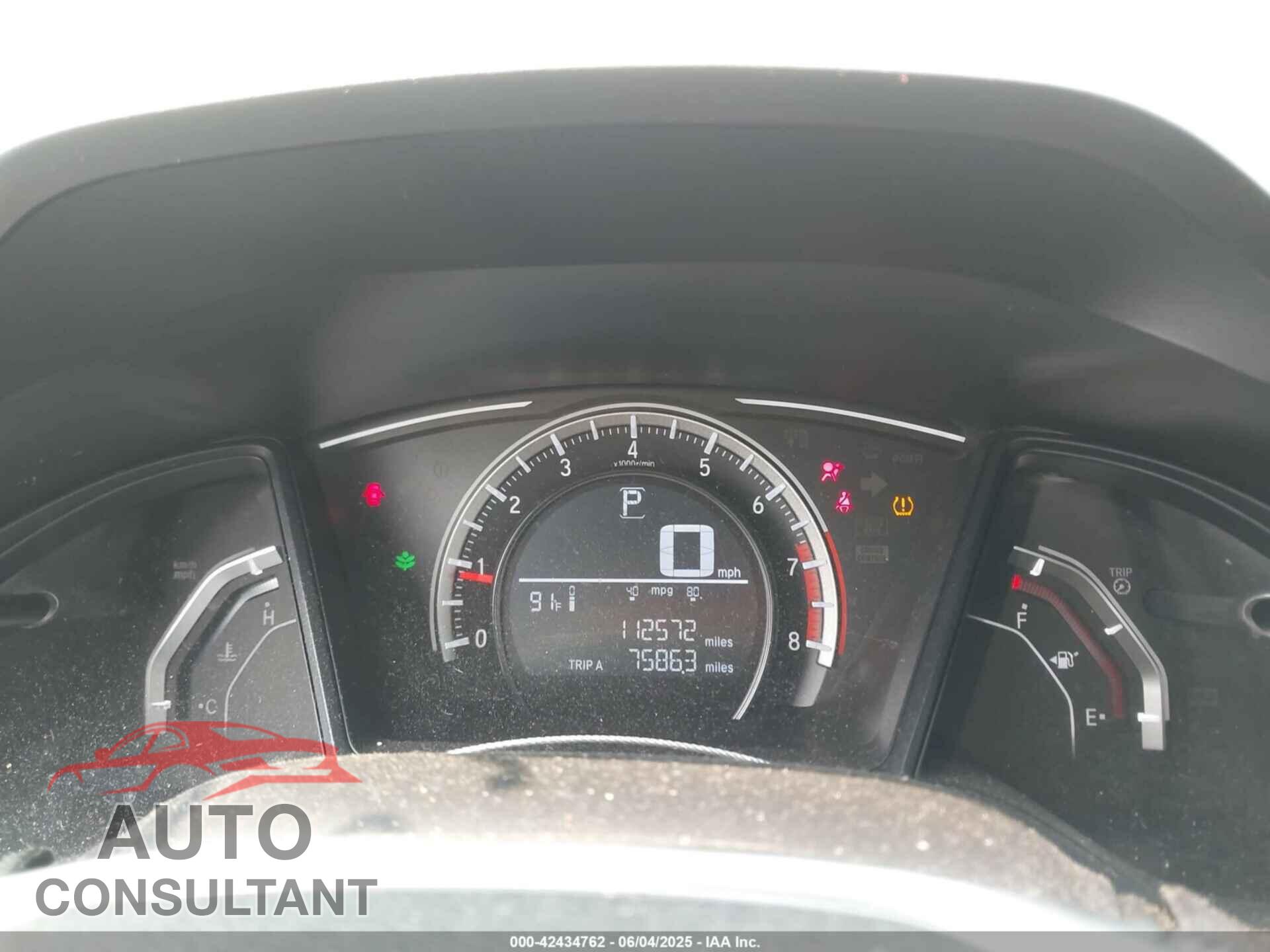 HONDA CIVIC 2017 - 2HGFC2F50HH539680