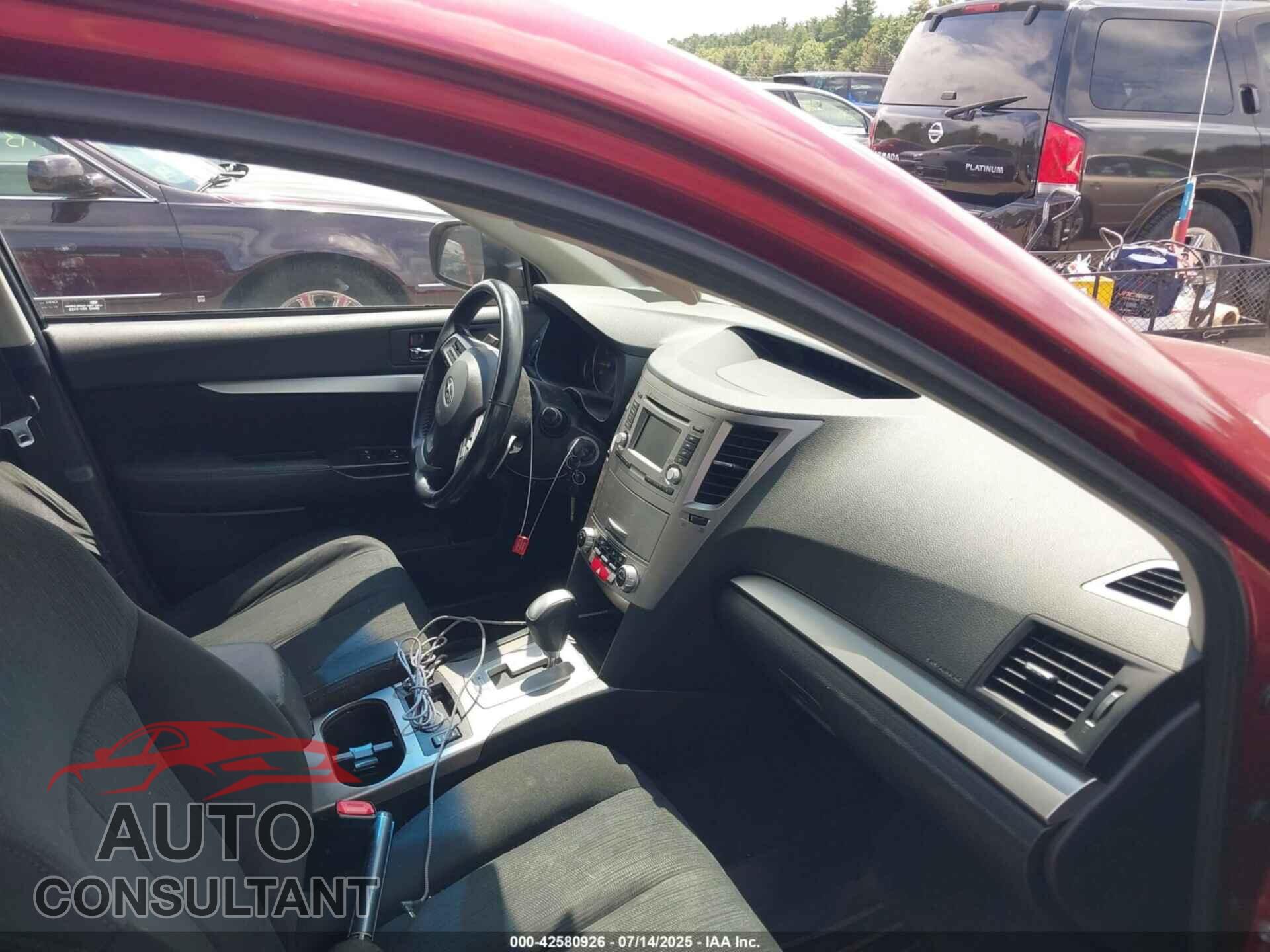 SUBARU LEGACY 2014 - 4S3BMBD68E3026701