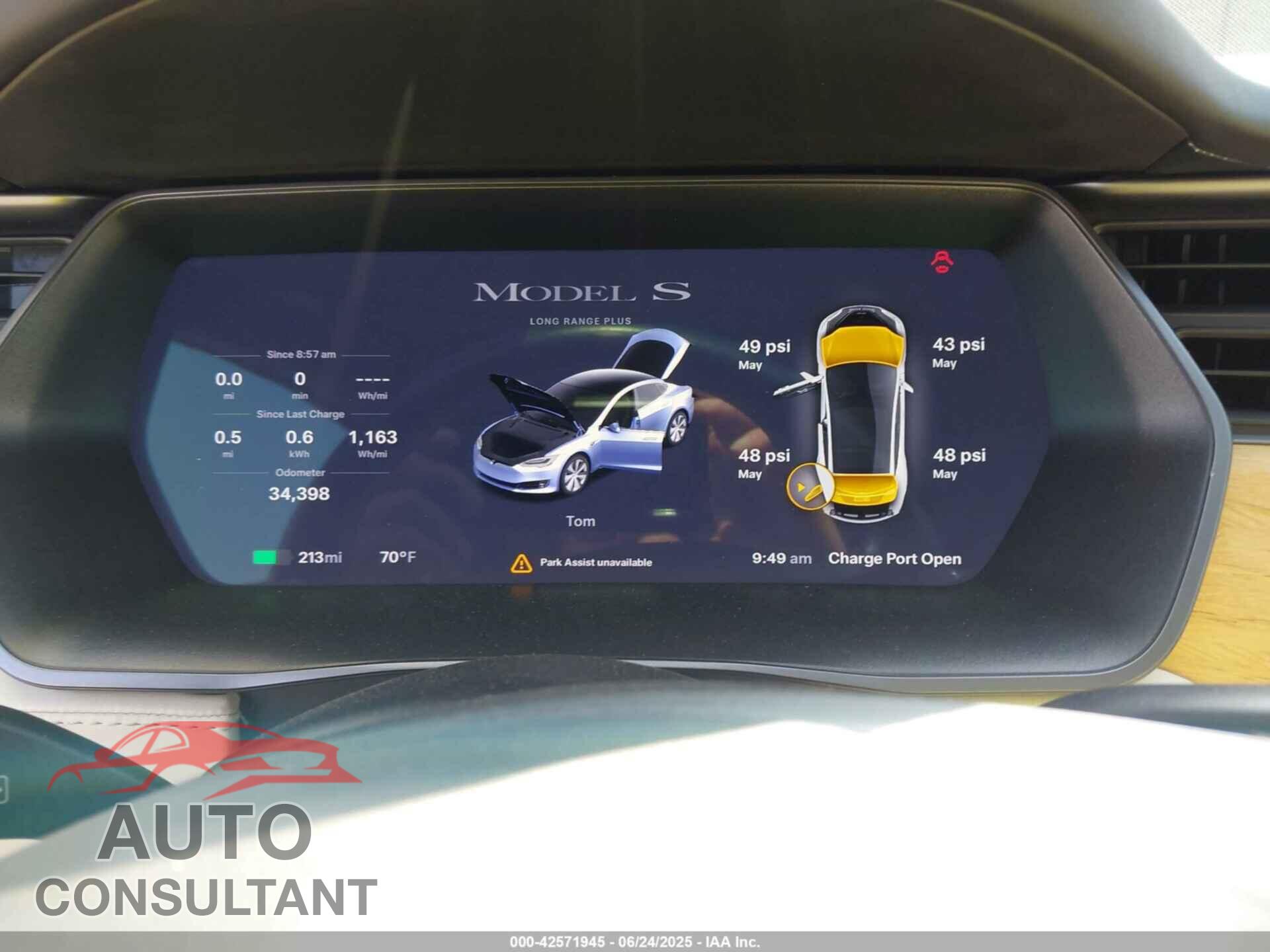 TESLA MODEL S 2020 - 5YJSA1E24LF415849