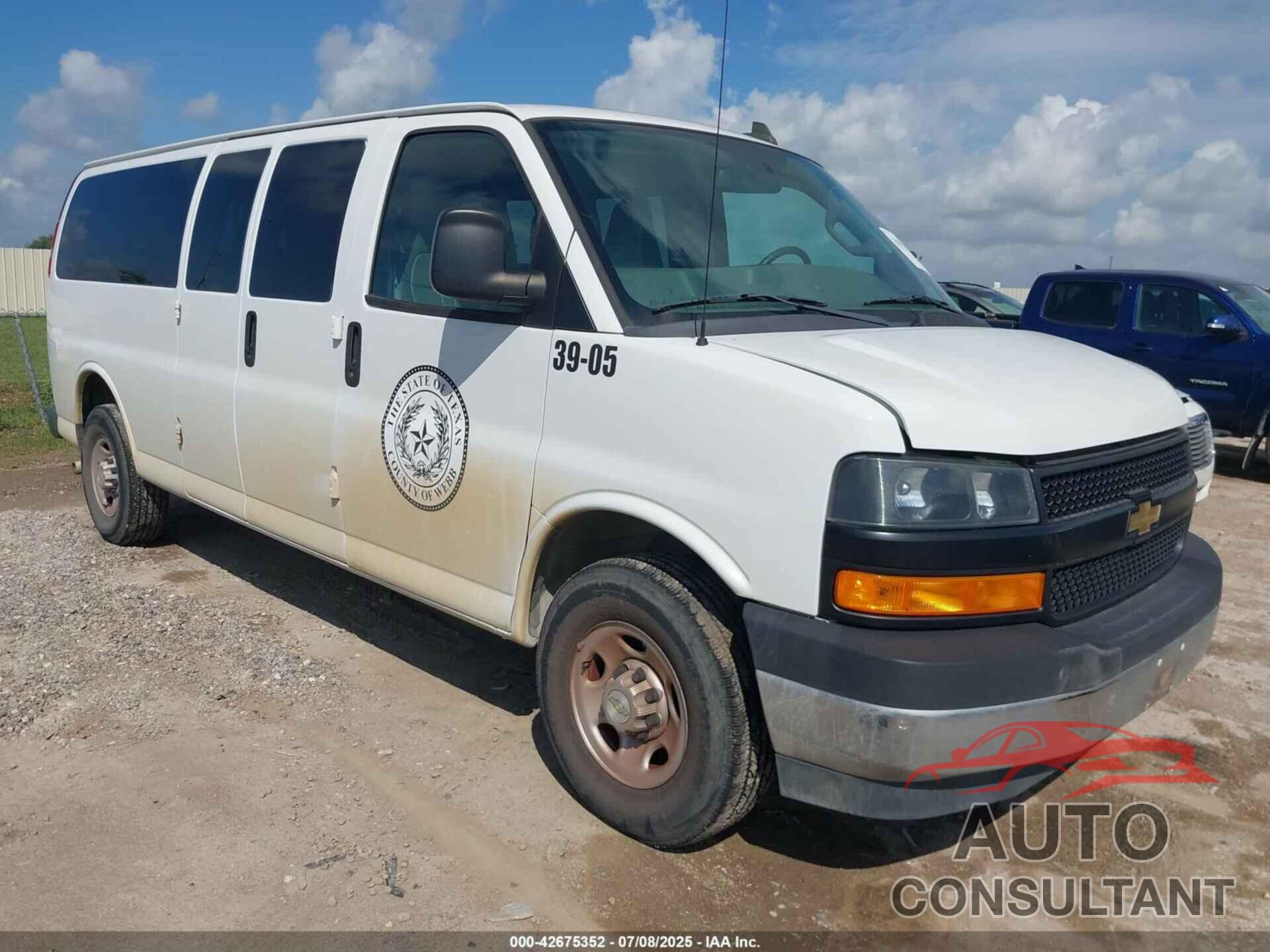 CHEVROLET EXPRESS PASSENGER 2020 - 1GAZGNFG7L1241548