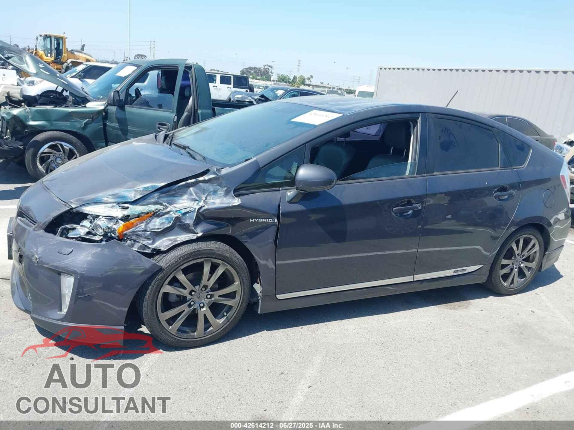 TOYOTA PRIUS 2012 - JTDKN3DU8C5430441