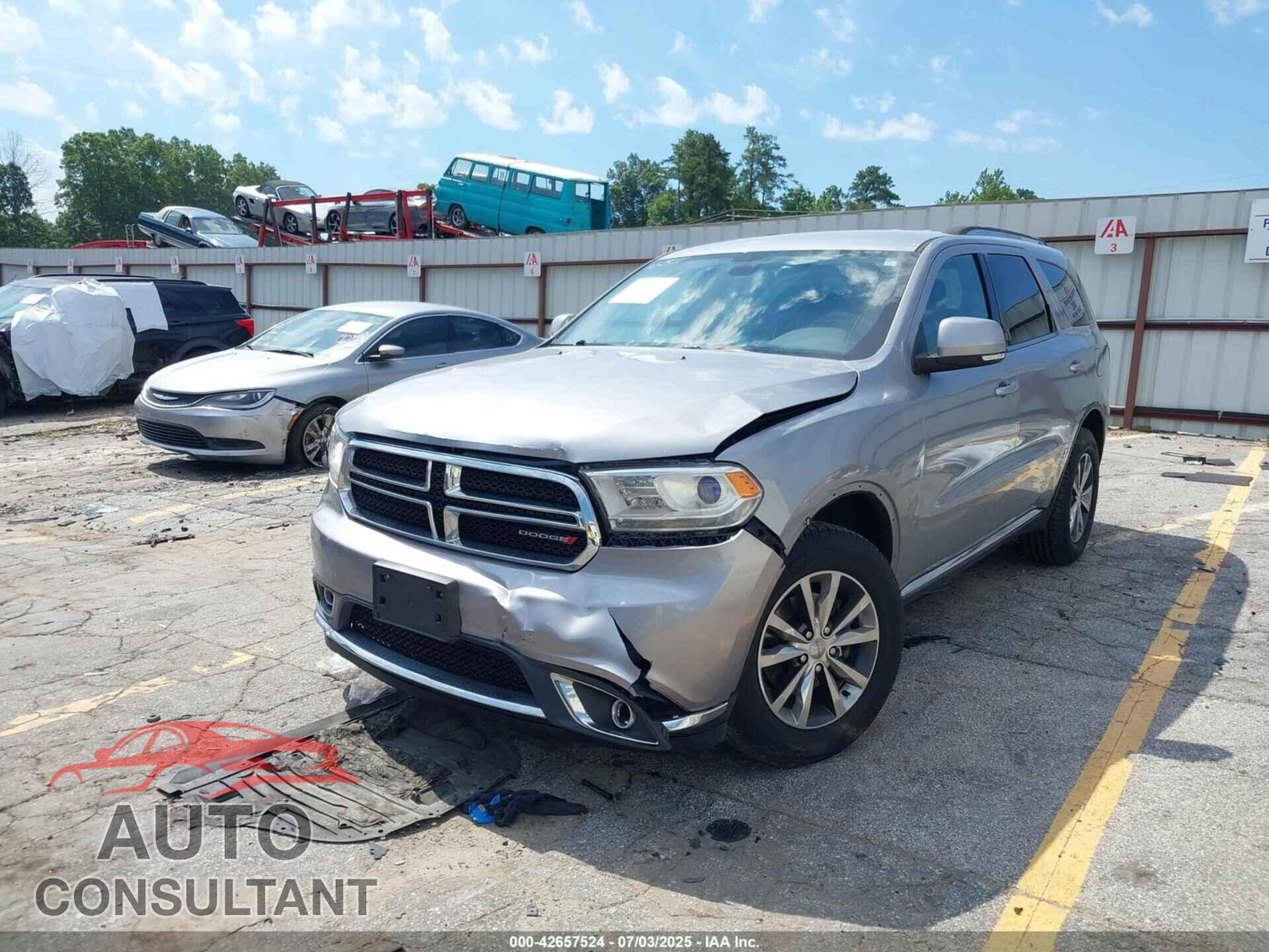 DODGE DURANGO 2016 - 1C4RDJDG1GC362212