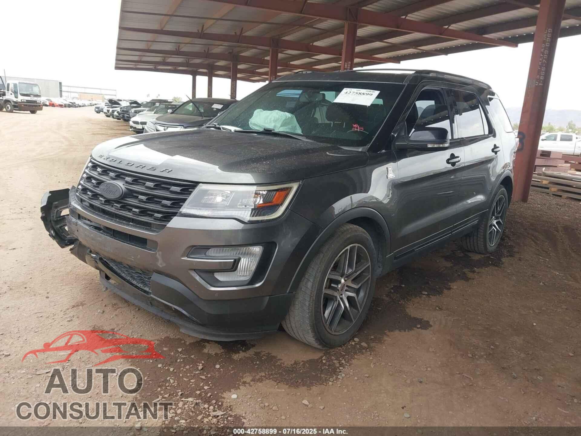 FORD EXPLORER 2017 - 1FM5K8GT4HGC13269