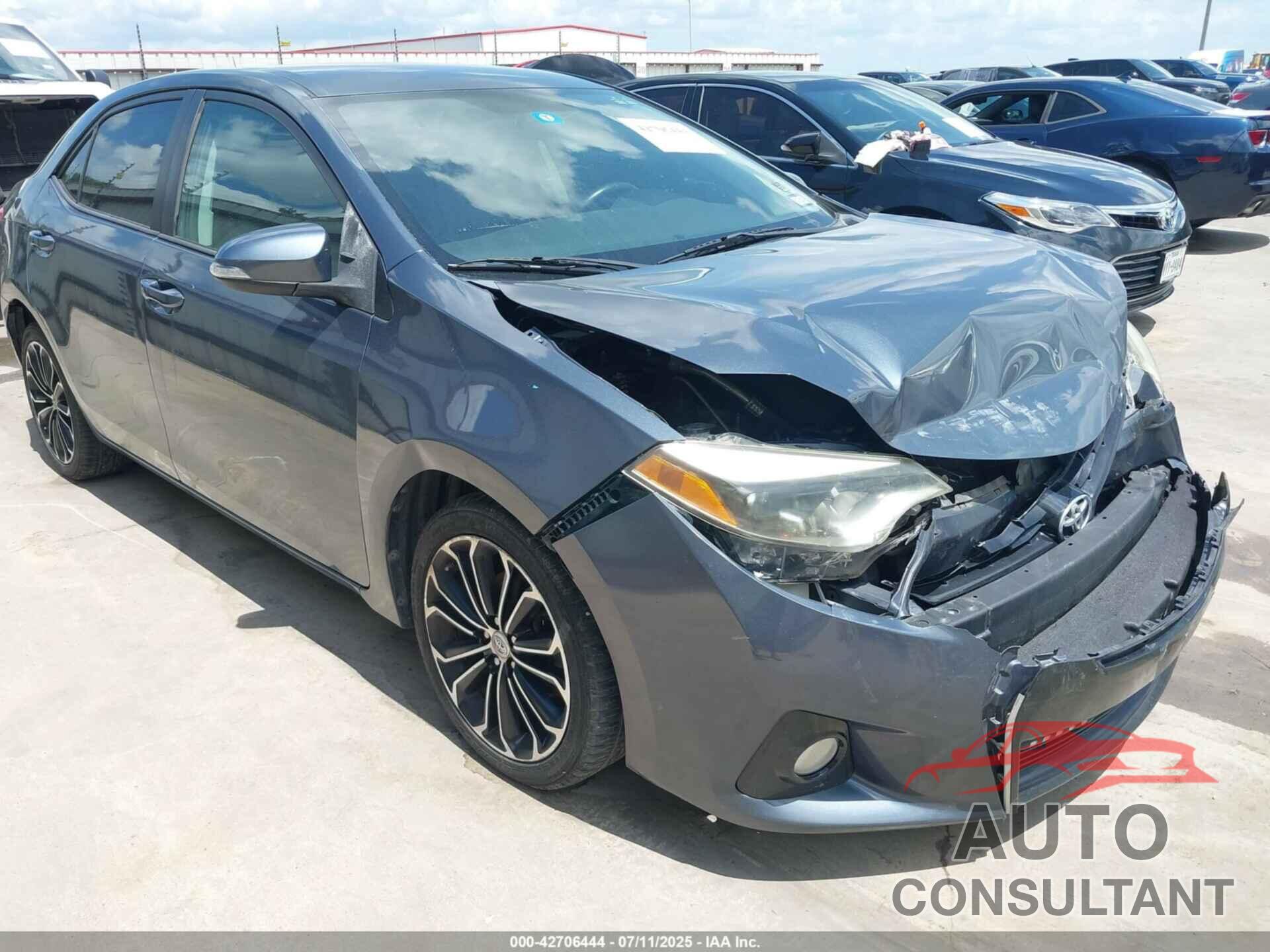 TOYOTA COROLLA 2015 - 2T1BURHE6FC248981