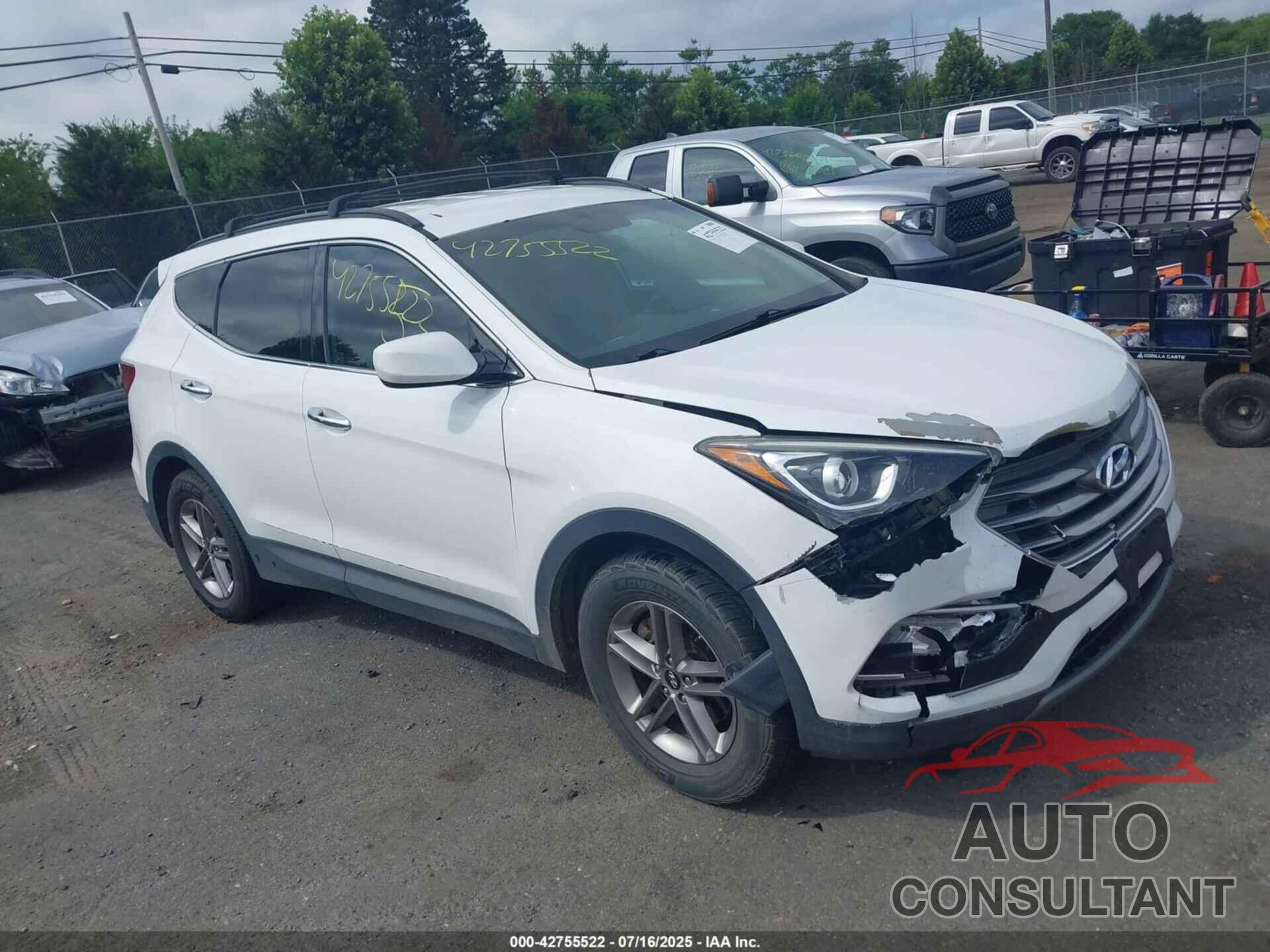 HYUNDAI SANTA FE SPORT 2017 - 5NMZUDLB4HH015242